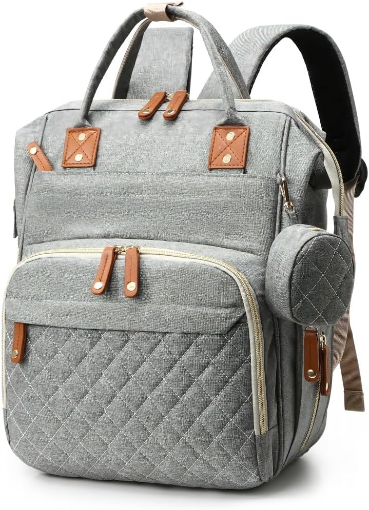 Waterproof Multifunction Diaper Backpack - Baby Registry Must-Have!