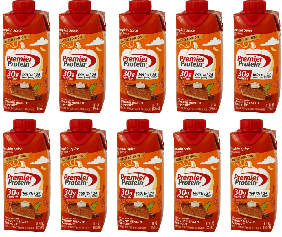 Niro Assortment of Pumpkin Spice Protein Shakes - 10 Pack