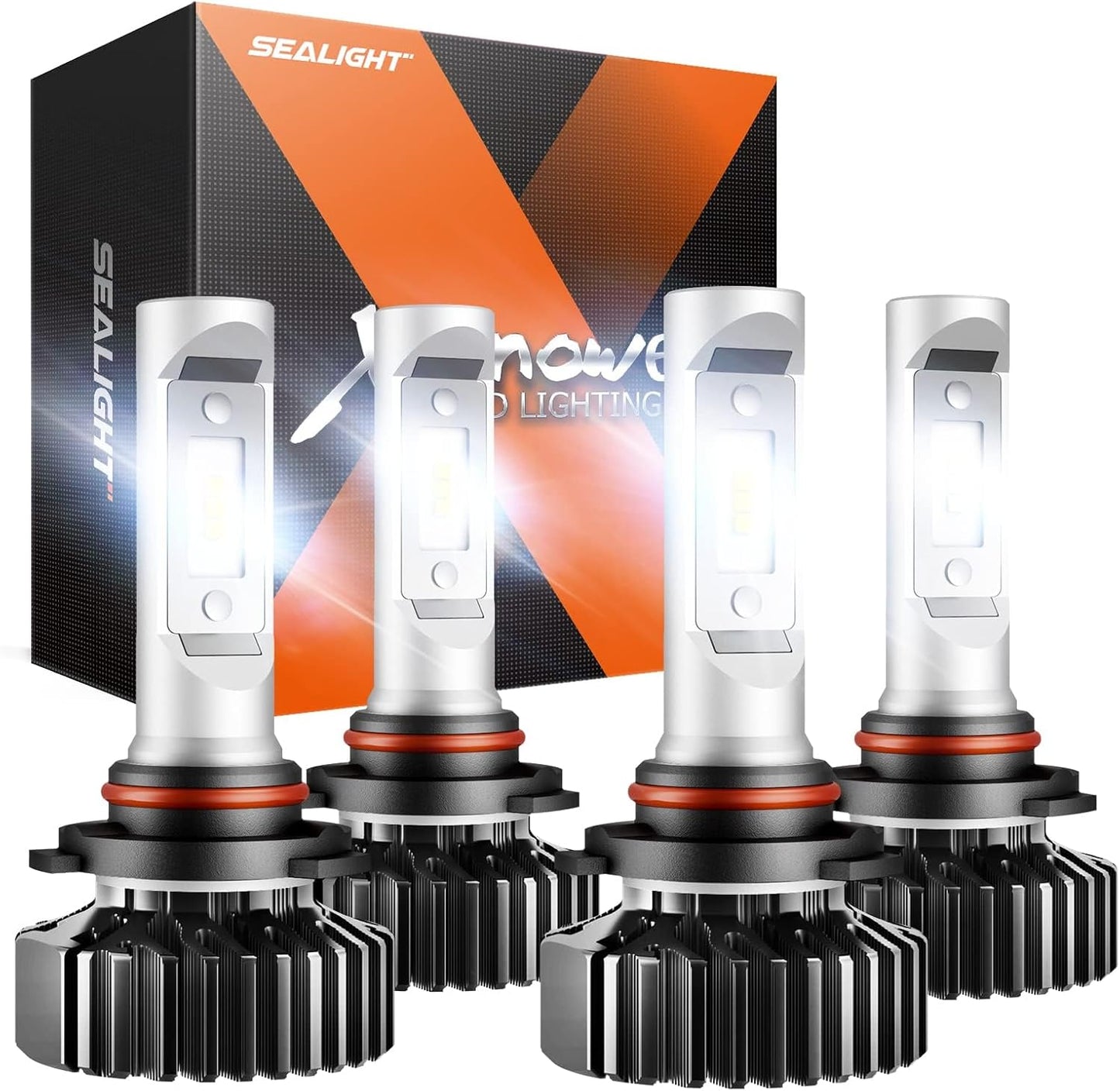 SEALIGHT 9005 9006 Fog Bulbs with 60,000LM Brightness