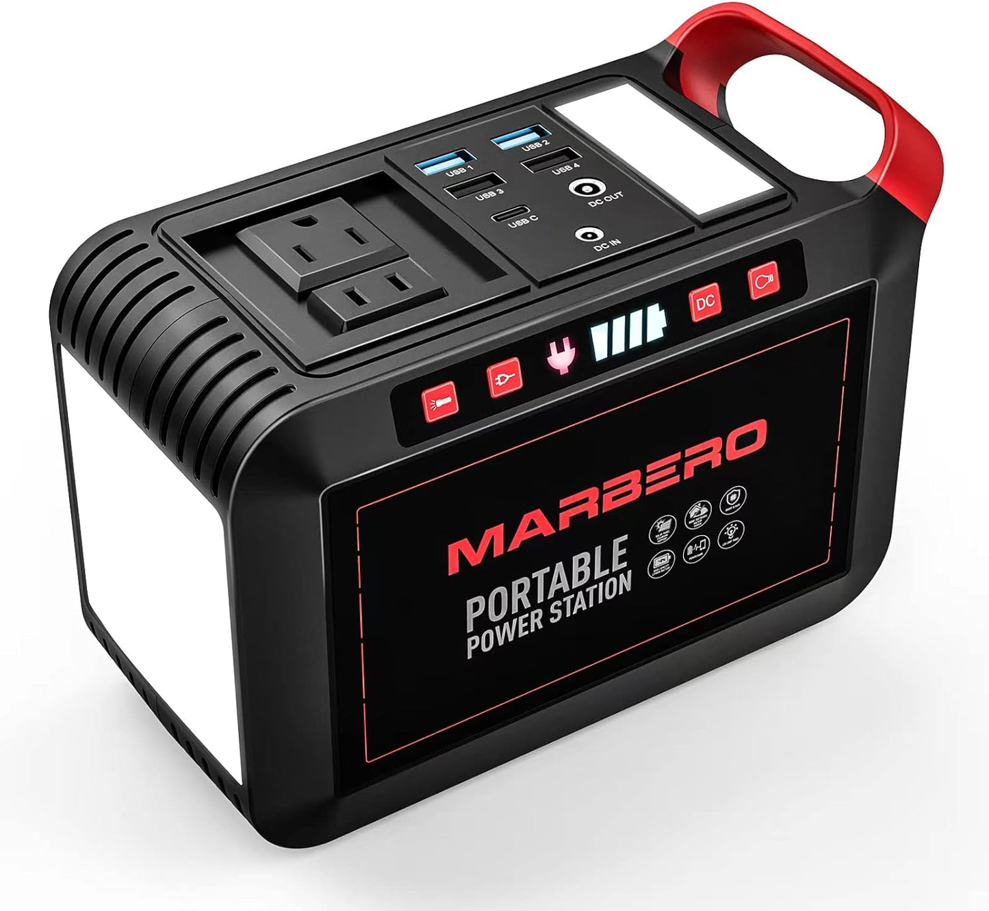MARBERO 200W Portable Power Station - Reliable Emergency Backup