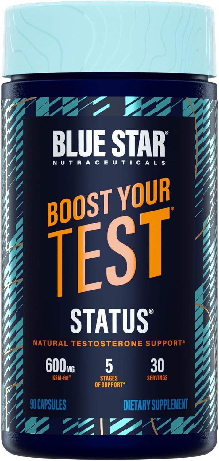 Testosterone Booster for Men - Blue Star Nutraceuticals Status