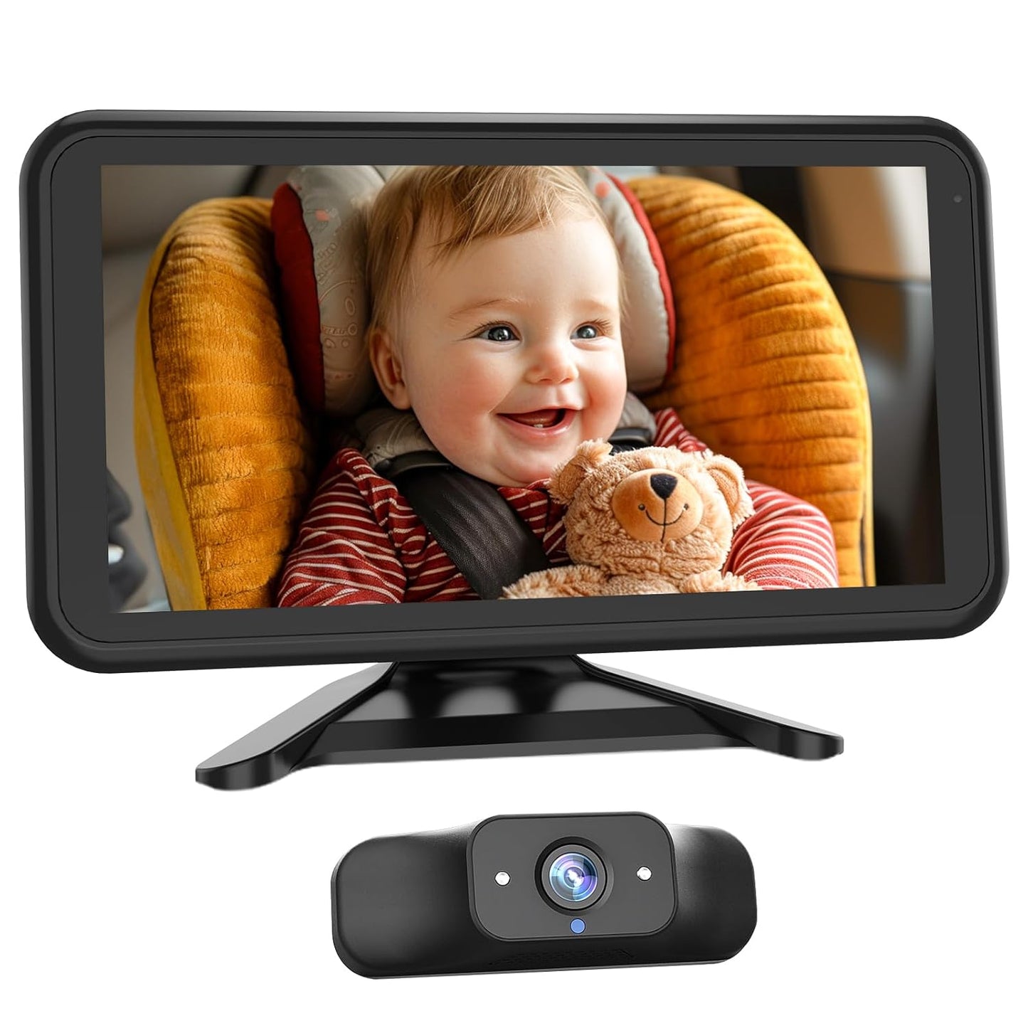 HD 360 IR Baby Car Camera - Night Vision