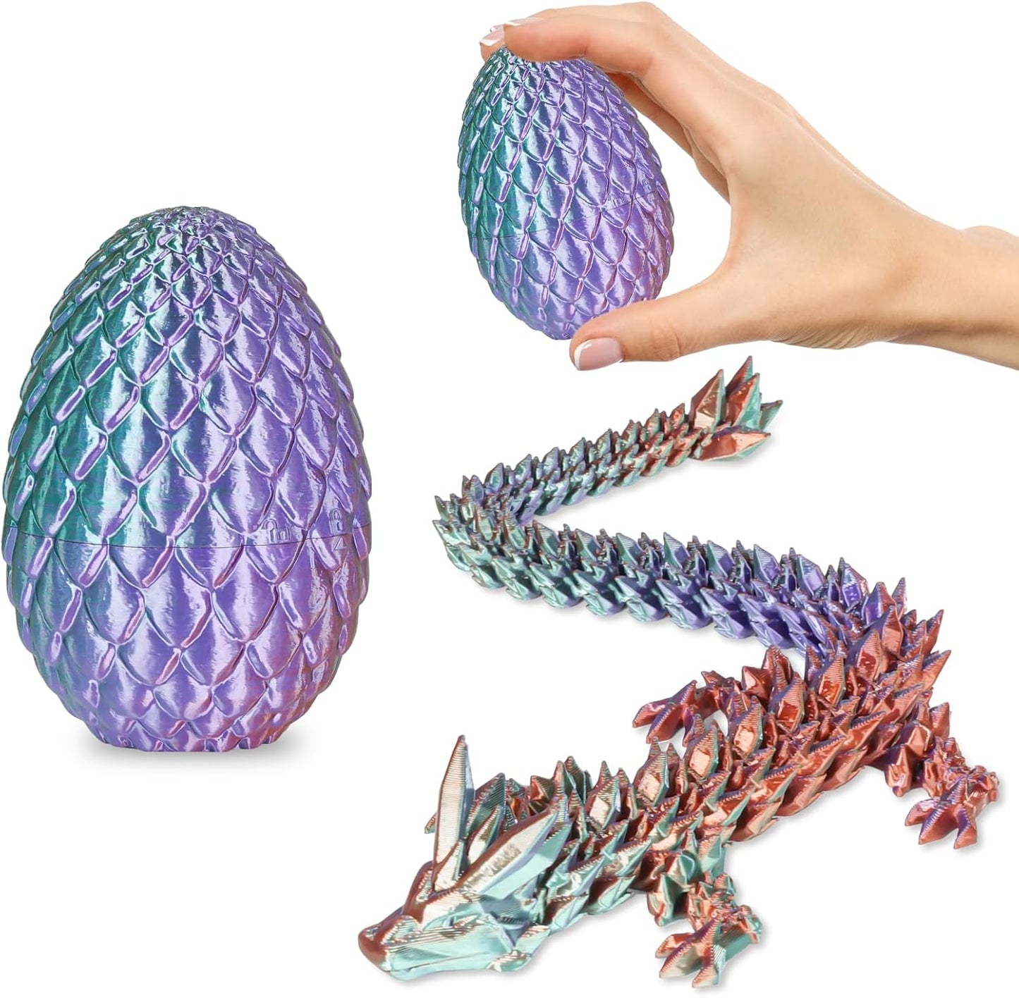 Dragon Surprise Eggs: Articulated Fidget Fun