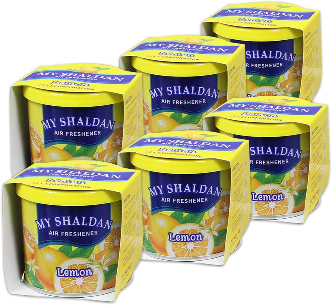 My Shaldan Japanese Car Cup-Holder Air Freshener Cans - Lemon