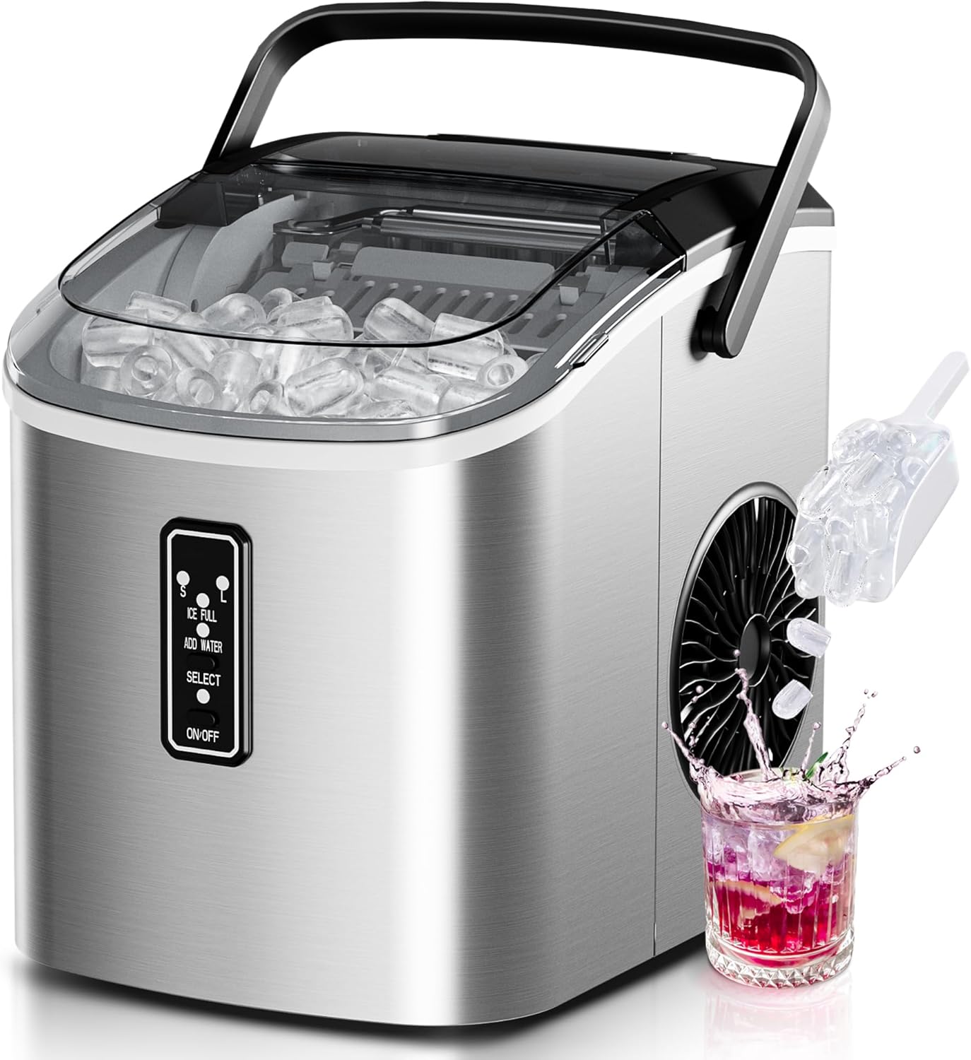 Quick Ice Anywhere! EUHOMY Portable Ice Maker