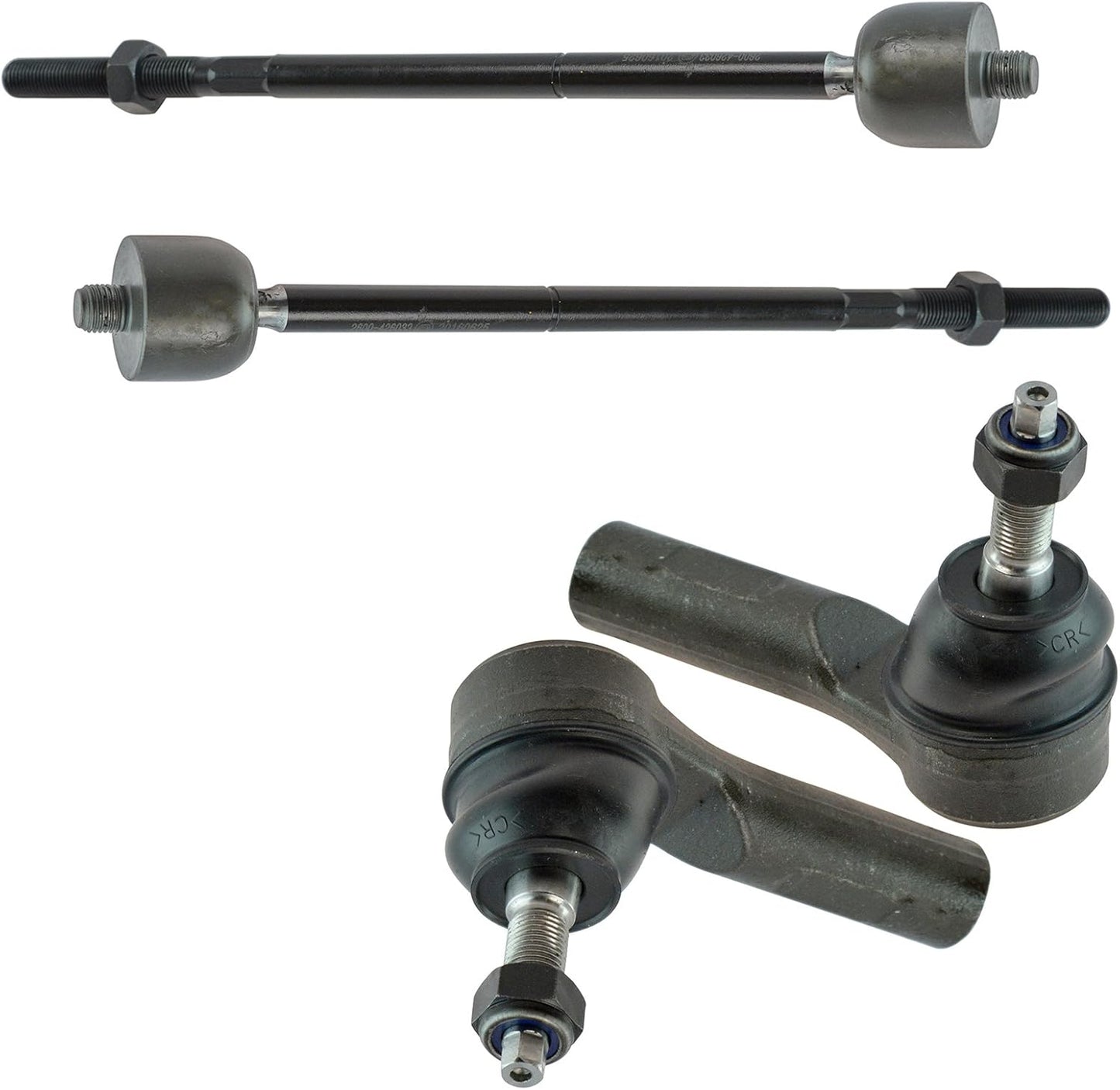 TRQ Front Tie Rod Set for 2009-2012 Ford Escape & More