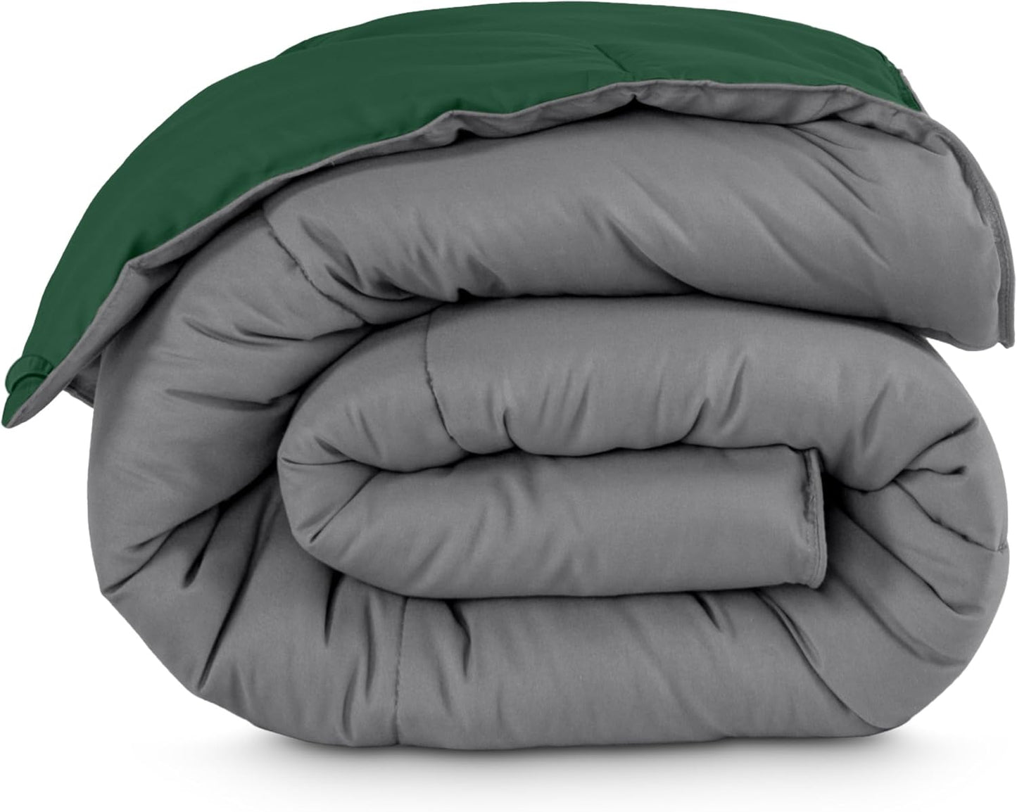 Bare Home Queen Comforter - Reversible Colors for All Seasons