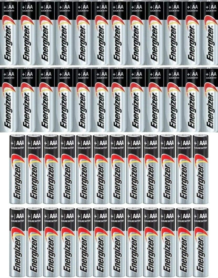 Energizer Max Alkaline E91/E92 Batteries Combo Pack of 48