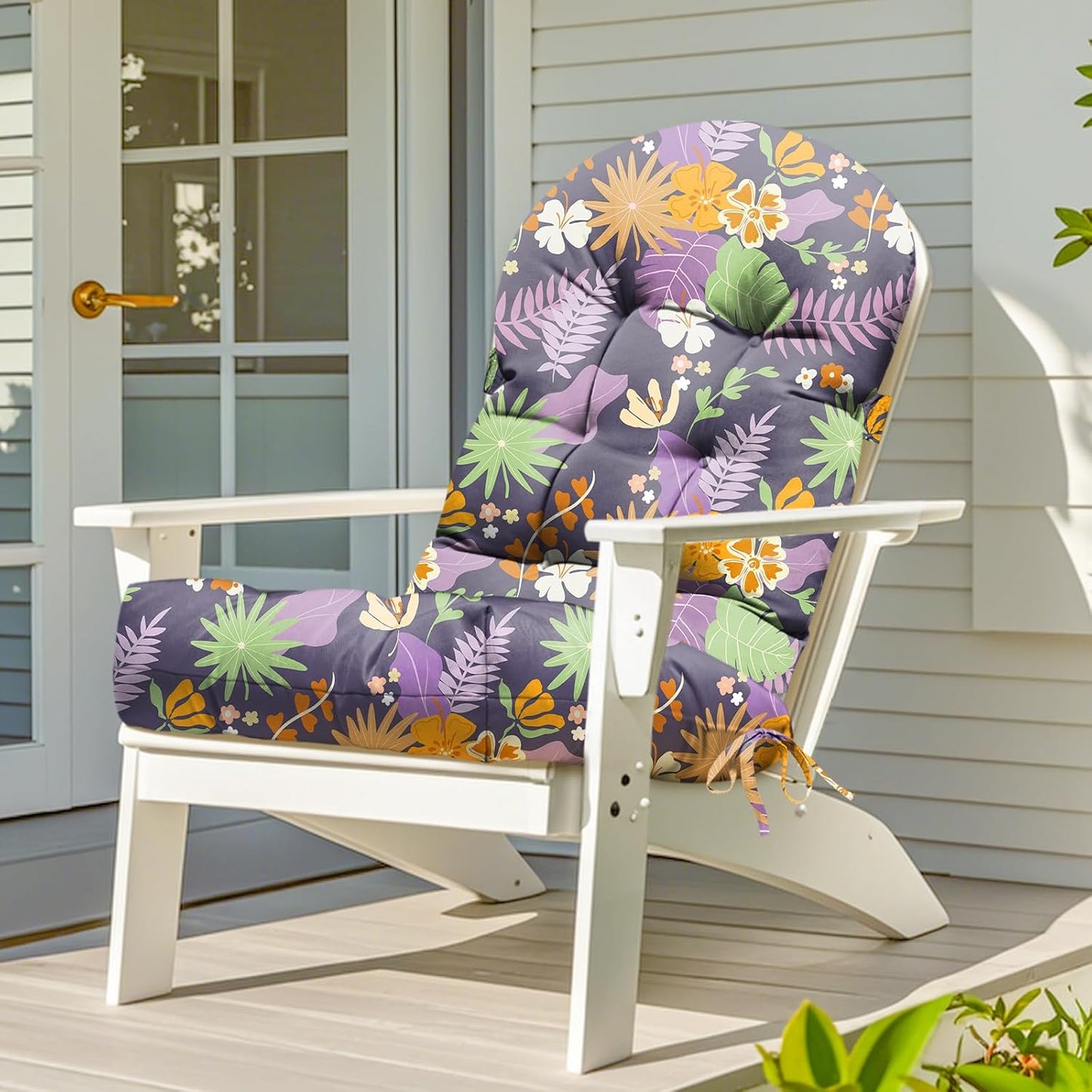 Adirondack Chair Cushion Waterproof for Indoor and Outdoor Use