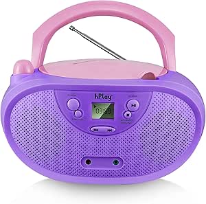 Gummy GC04 Portable CD Player Boombox with AM FM Radio