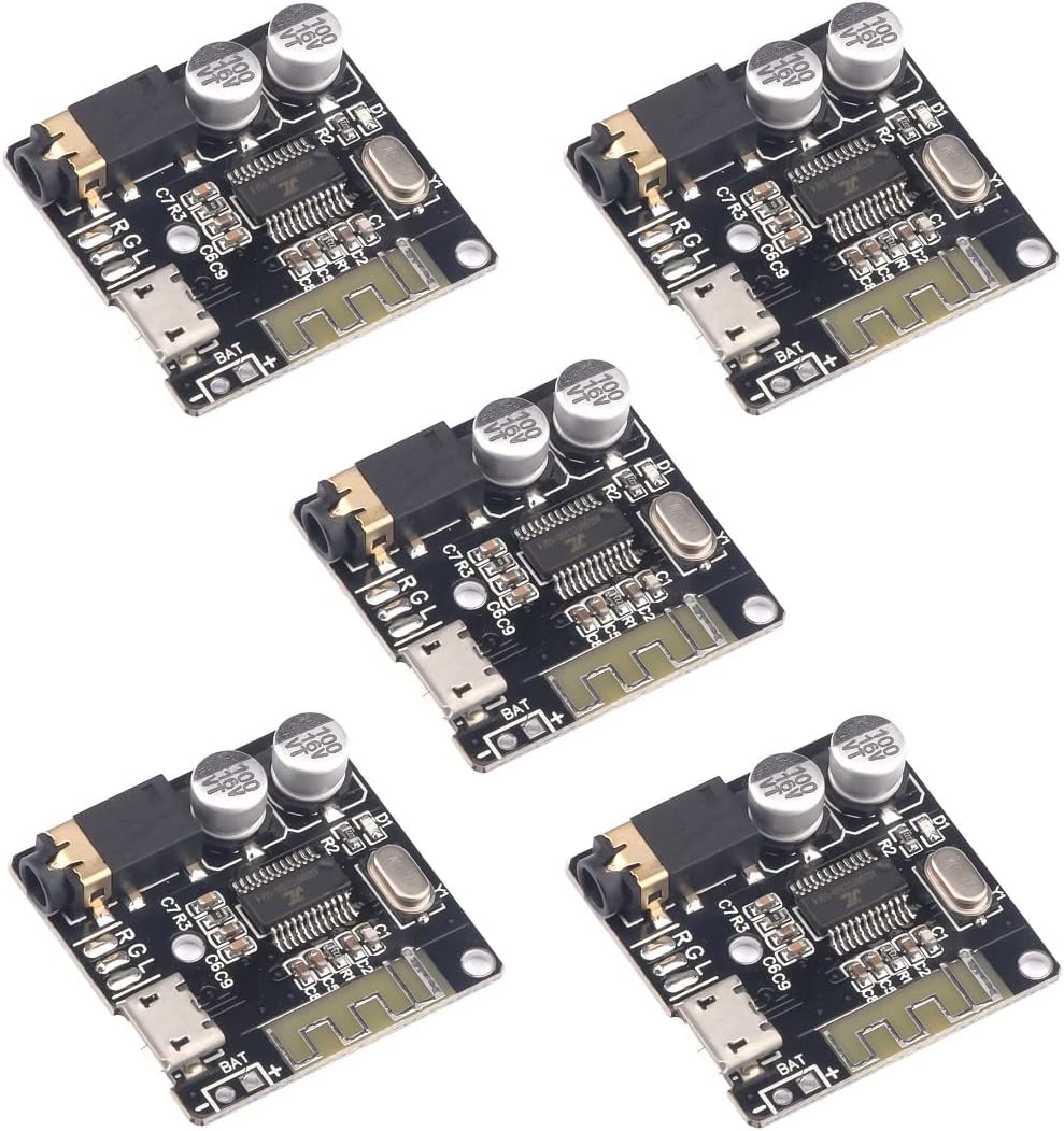 5PCS BT 5.0 Stereo Receiver - Enhance Car Audio