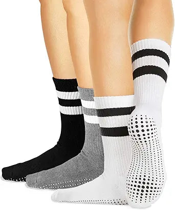 Yoga Grip Socks for Men and Women - Perfect for Barre and Pilates