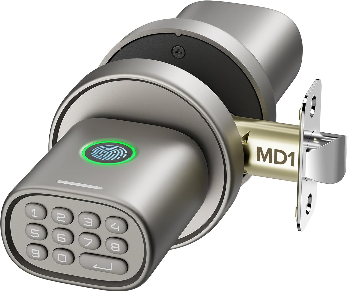 Keyless Entry Door Lock with Fingerprint and Keypad Security