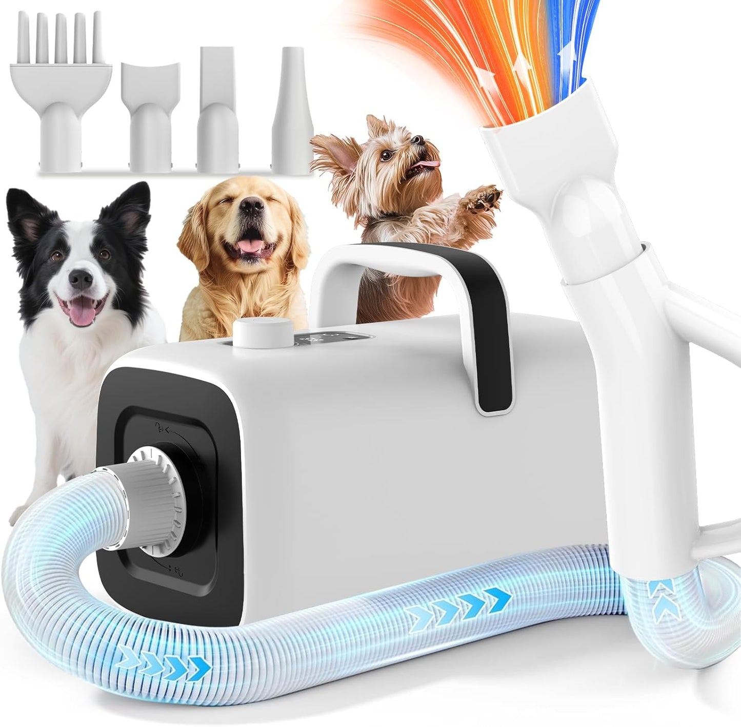 High Velocity Dog Dryer for Quick and Efficient Grooming