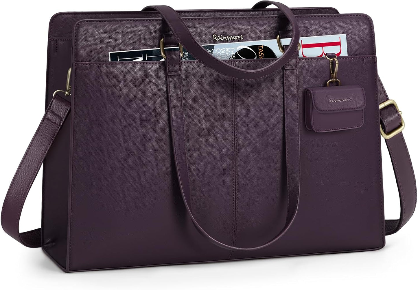 Professional 15.6 Inch Laptop Bag for Women - Stylish Tote