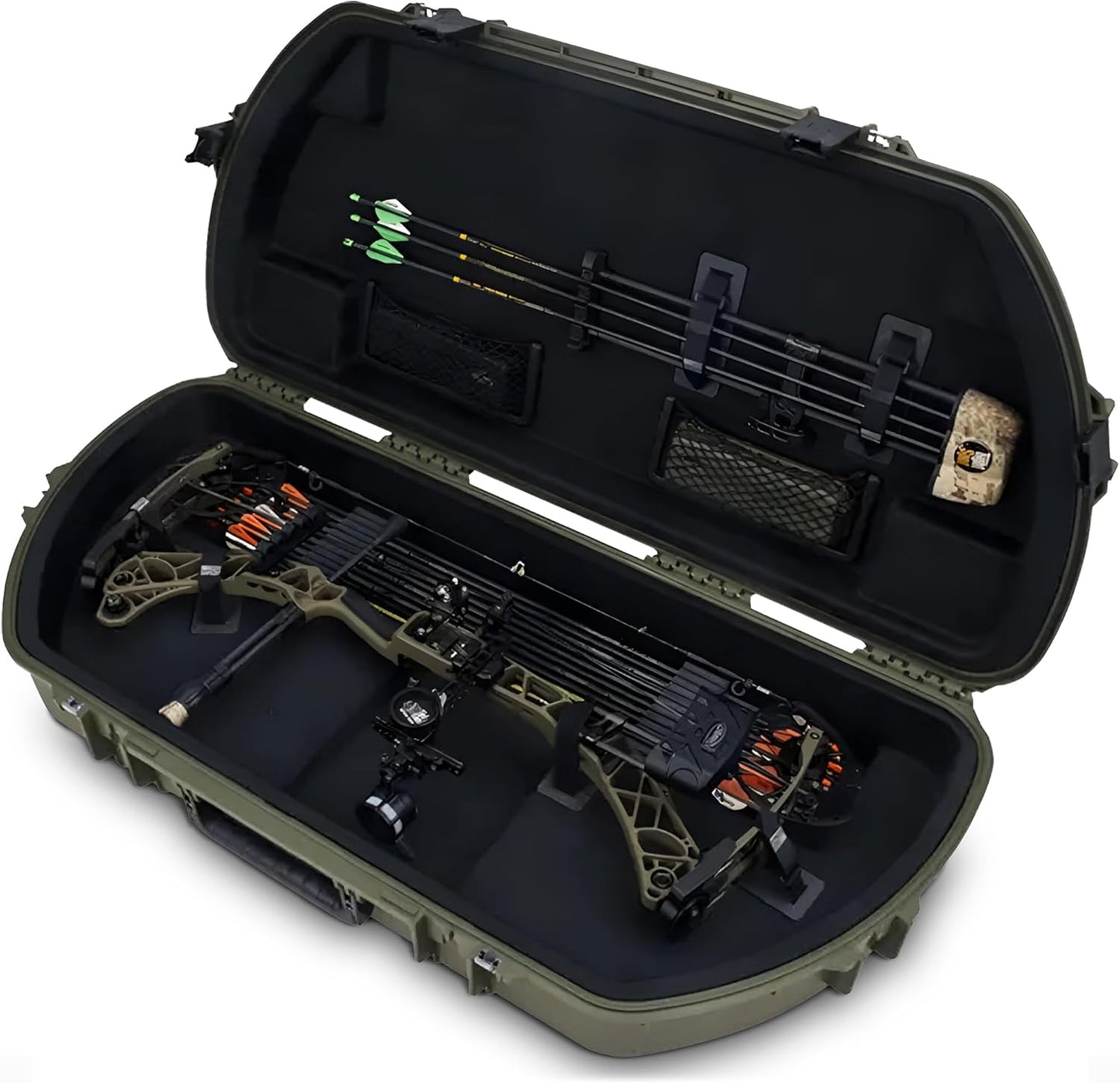 Durable Hard Protective Storage Case for Archery Bow and Arrows