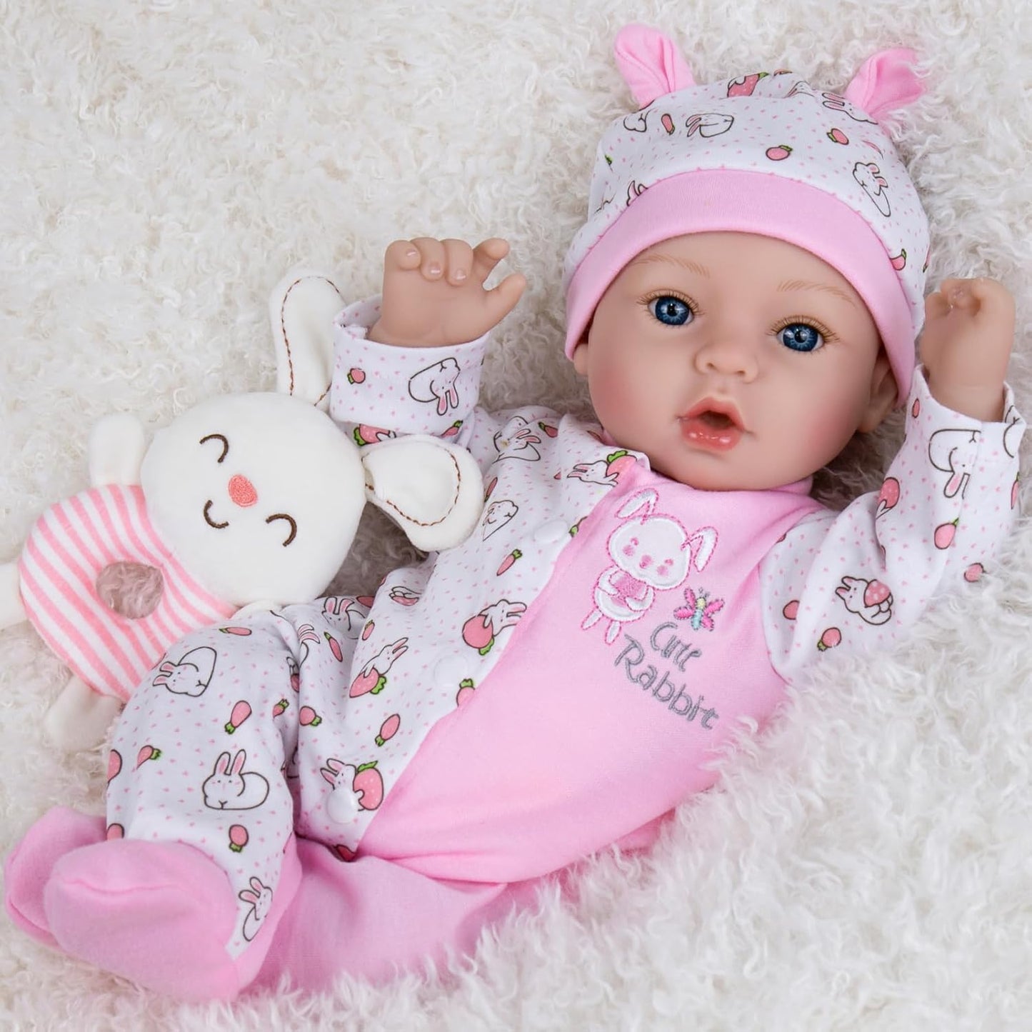 Aori Lifelike Reborn Baby Dolls - 18in Realistic Newborn Girl