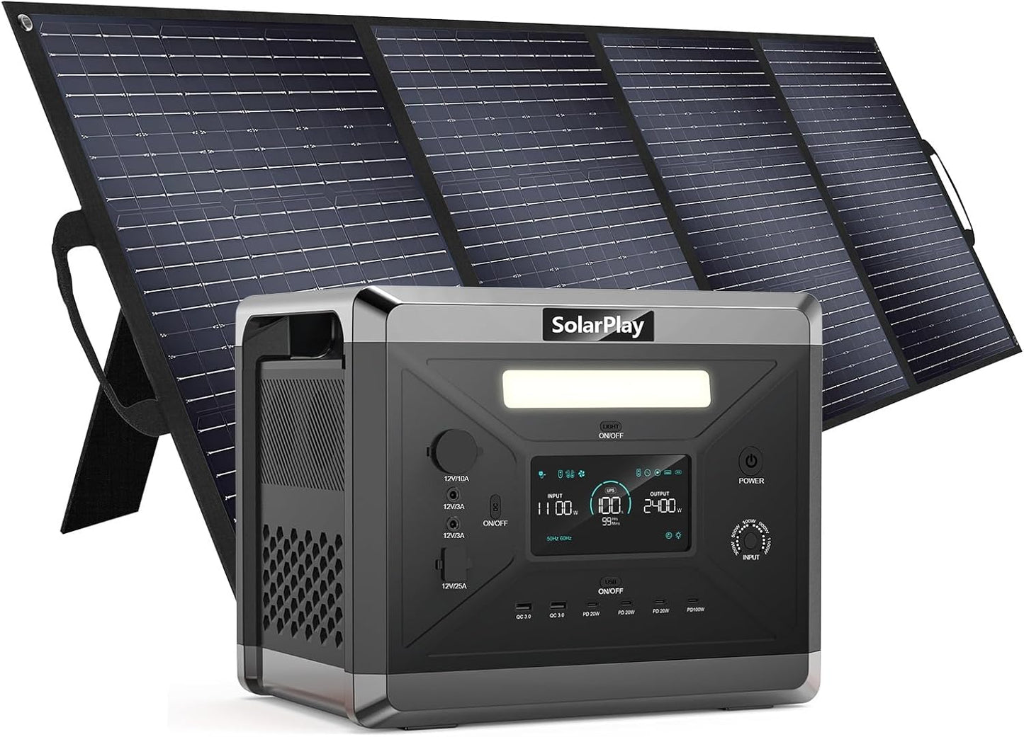 2400W Solar Generator: Ultimate Portable Power!