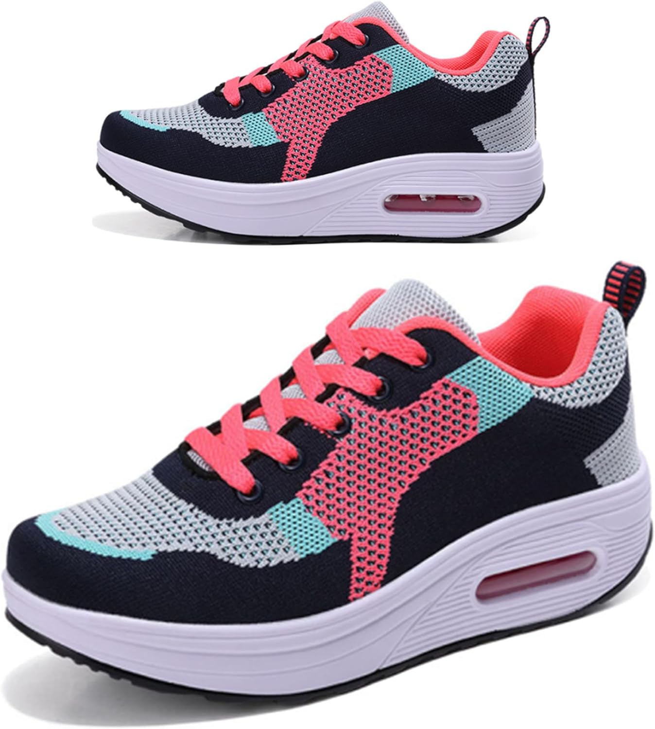 RUIDENG Platform Sneakers for Women with Air Cushion Comfort