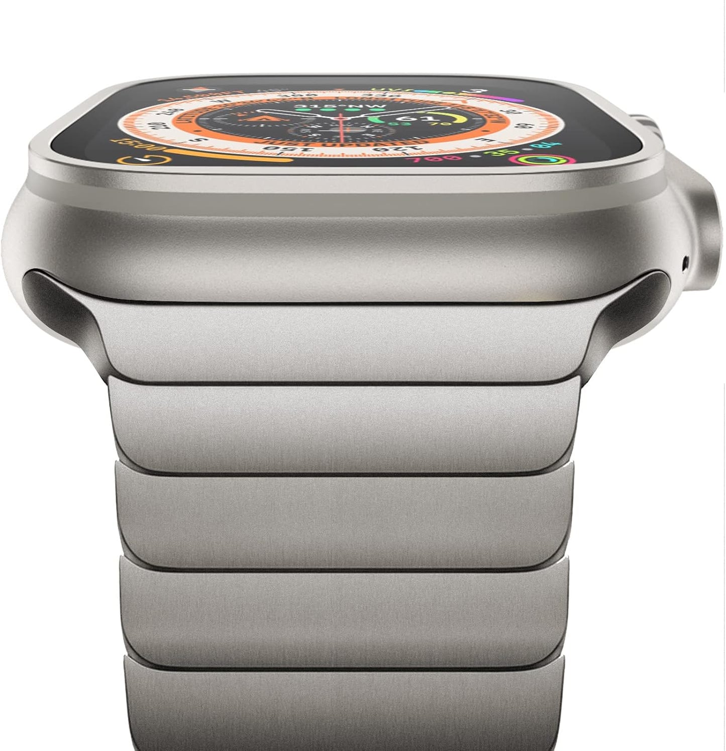NewWays Titanium Link Bracelet for Apple Watch Ultra Series 3-11