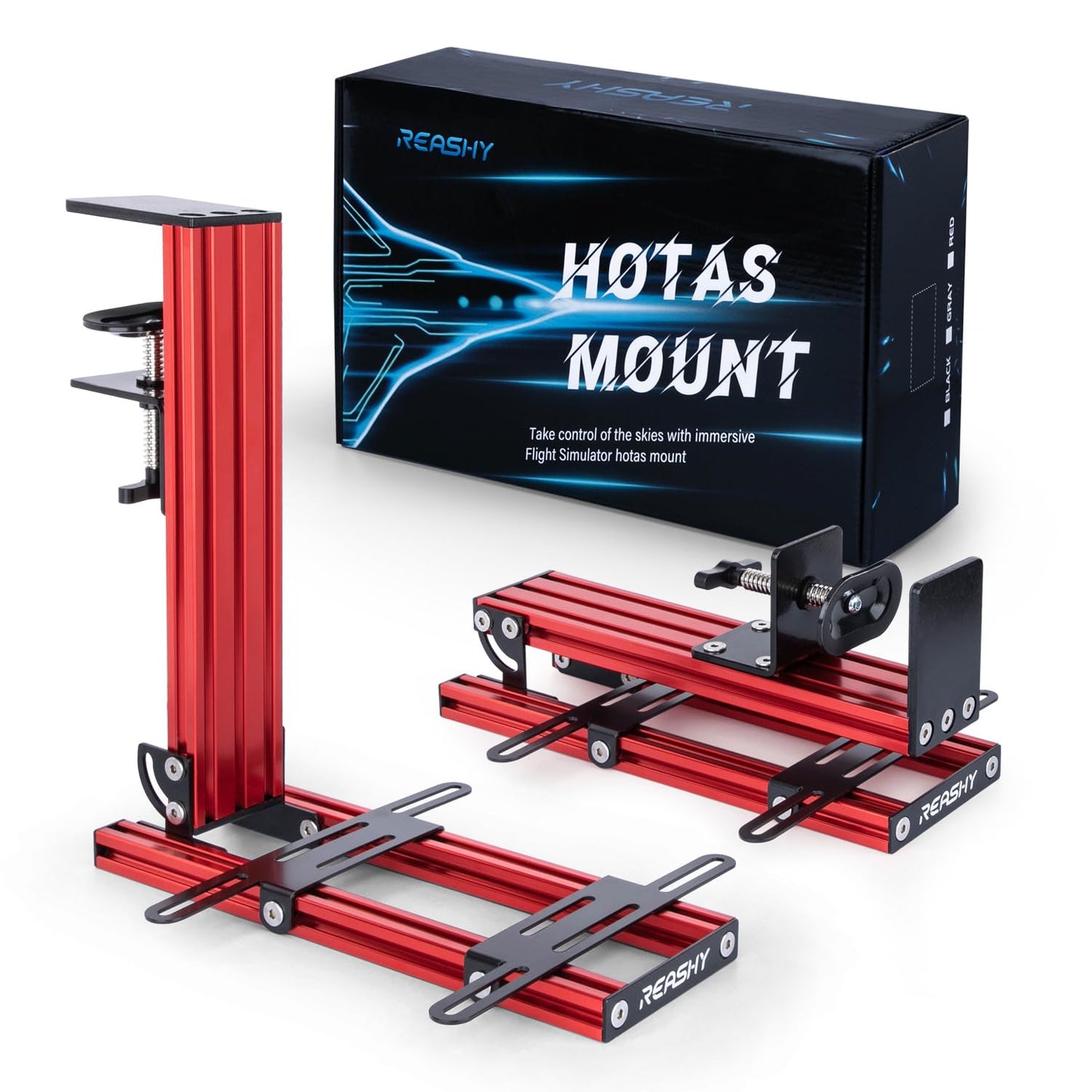 Hotas Mount for Logitech X56, X52, Thrustmaster Joysticks
