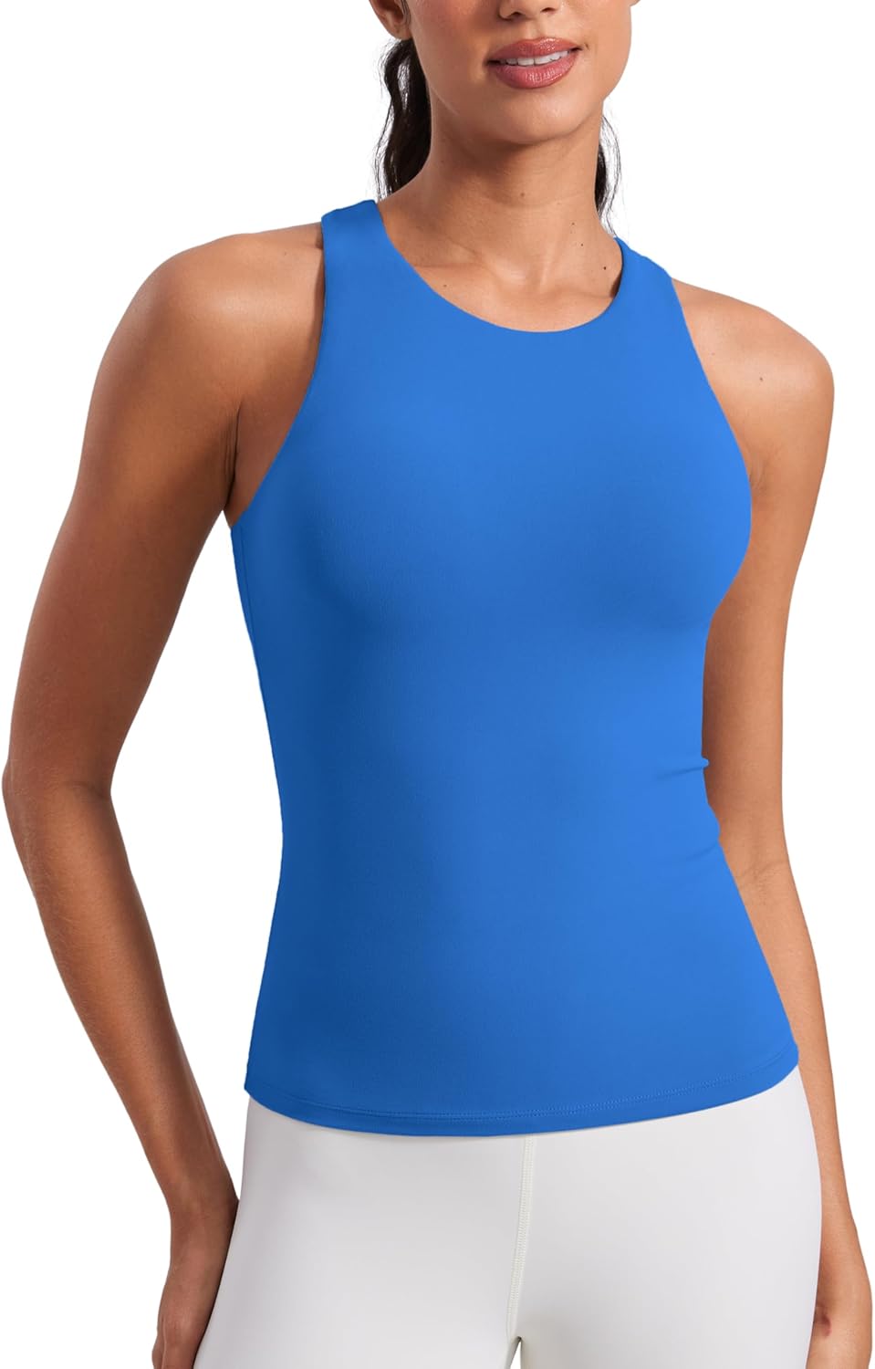 CRZ YOGA Butterluxe Workout Tank Tops for Women - Soft Comfort