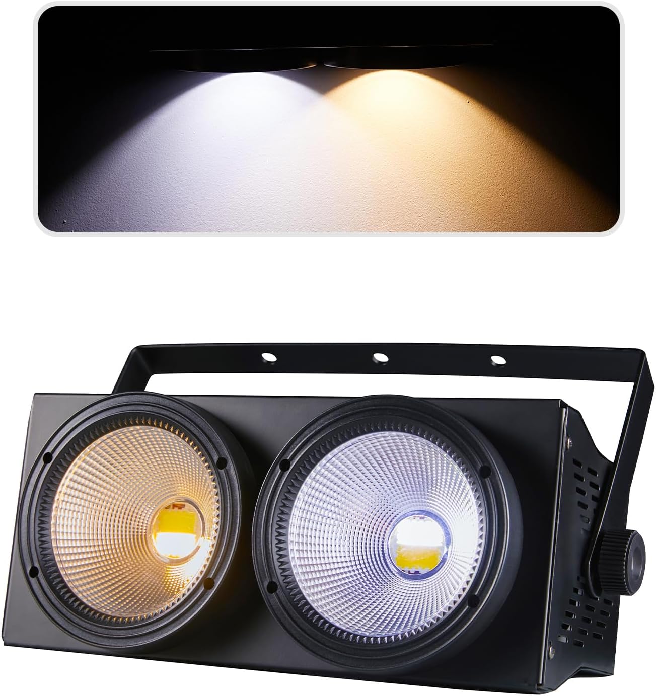 COB Par Lights for Stage 2-Eyes LED Blinder for Events