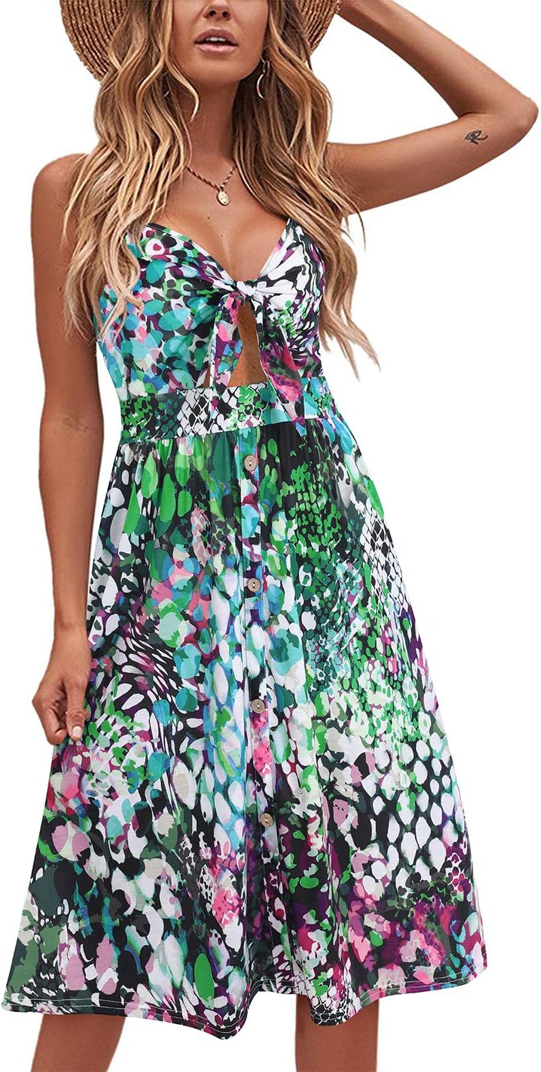 VOTEPRETTY Women's Summer Dresses for Beach and Vacation Fun