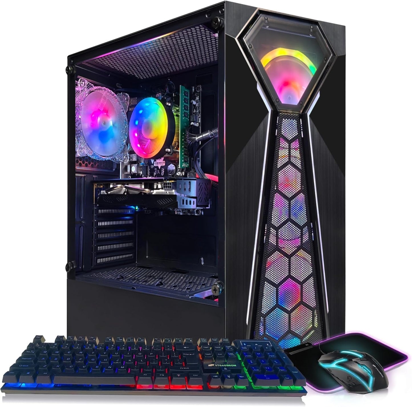High-Performance Gaming PC Desktop with Intel Core i5-9400F