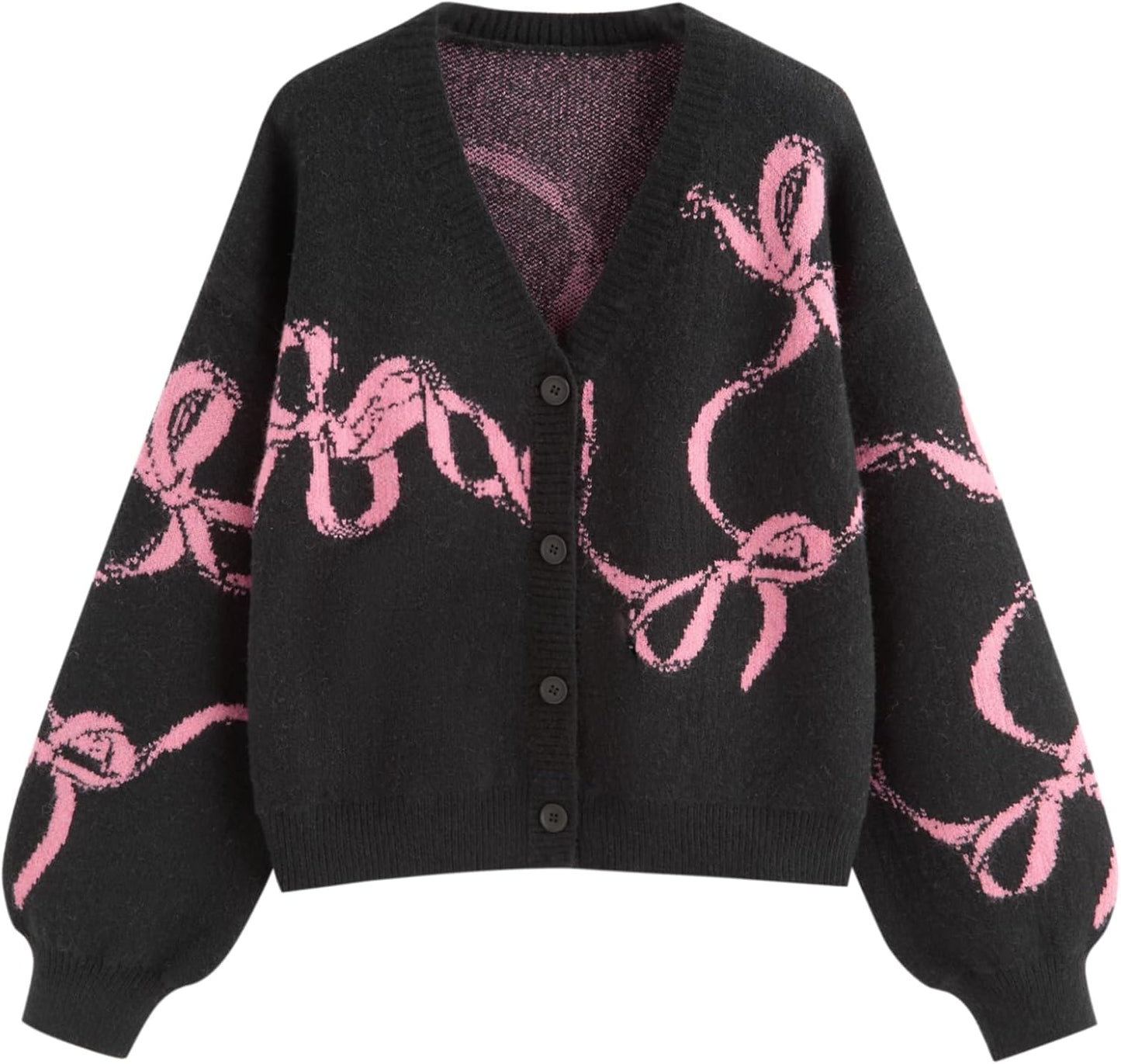 Trendy Bow Cardigan for Women - Elegant Fall Fashion Sweater