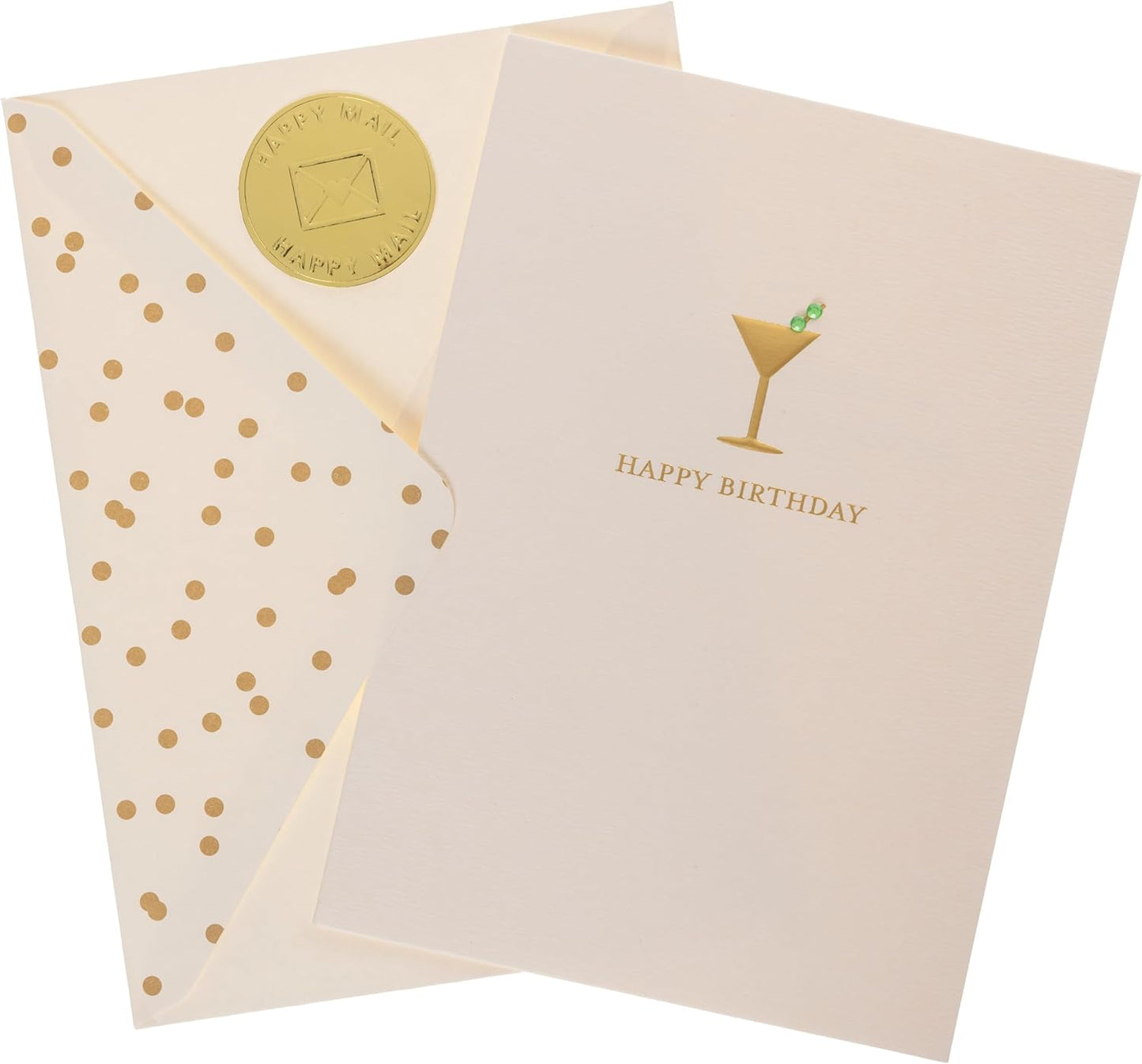Graphique Birthday Martini Handmade Card - Cheerful Greetings! 5x7