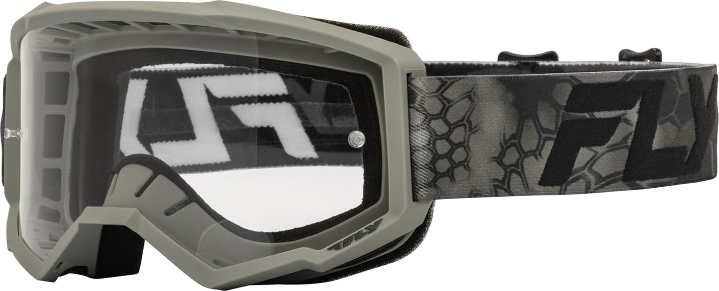 Fly Racing Focus S.E. Kryptek Goggle for Unrivaled Vision