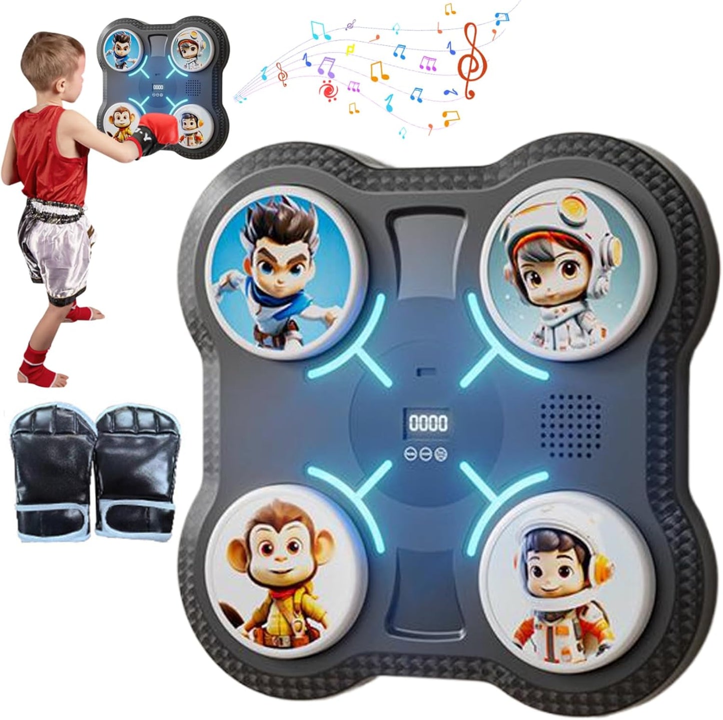 Kids 11 Music Boxing Trainer - Fun Workout!