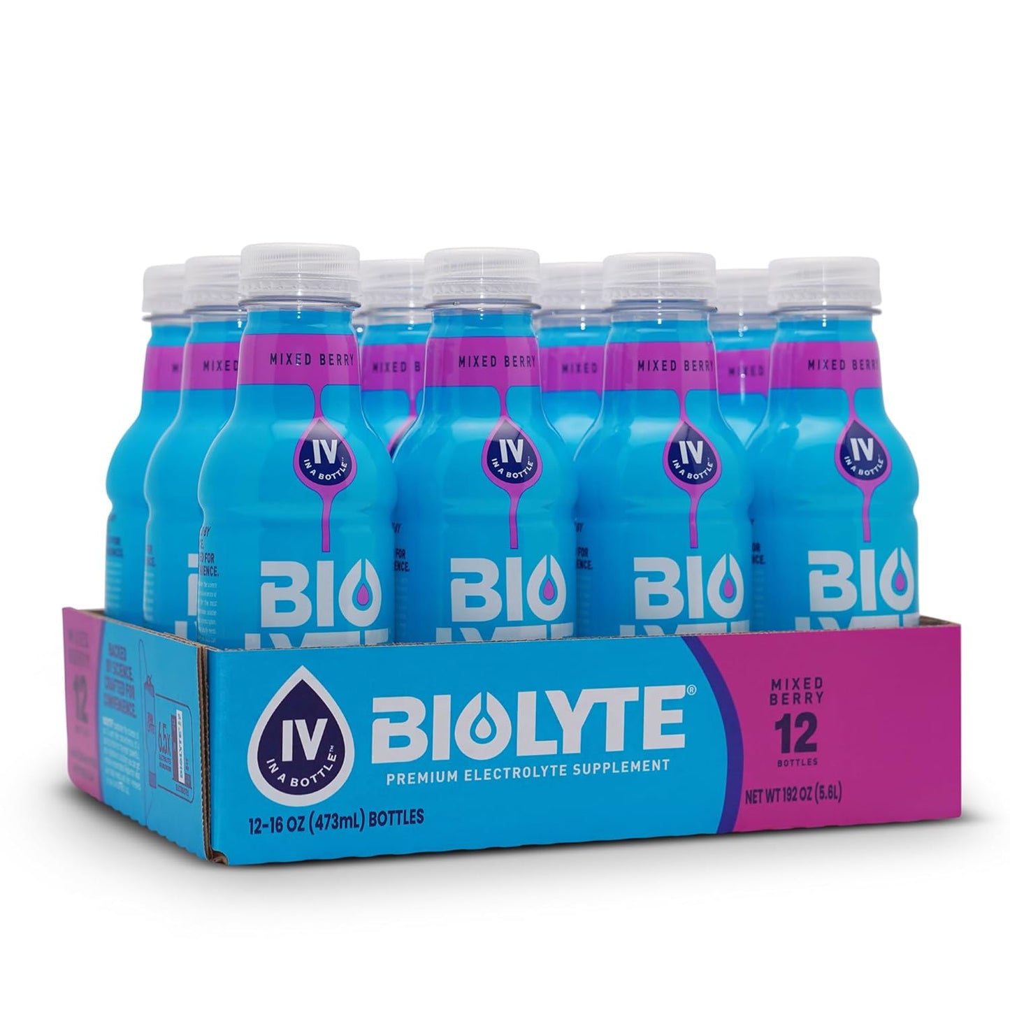 BIOLYTE Electrolyte Drink for Hydration and Energy Boost