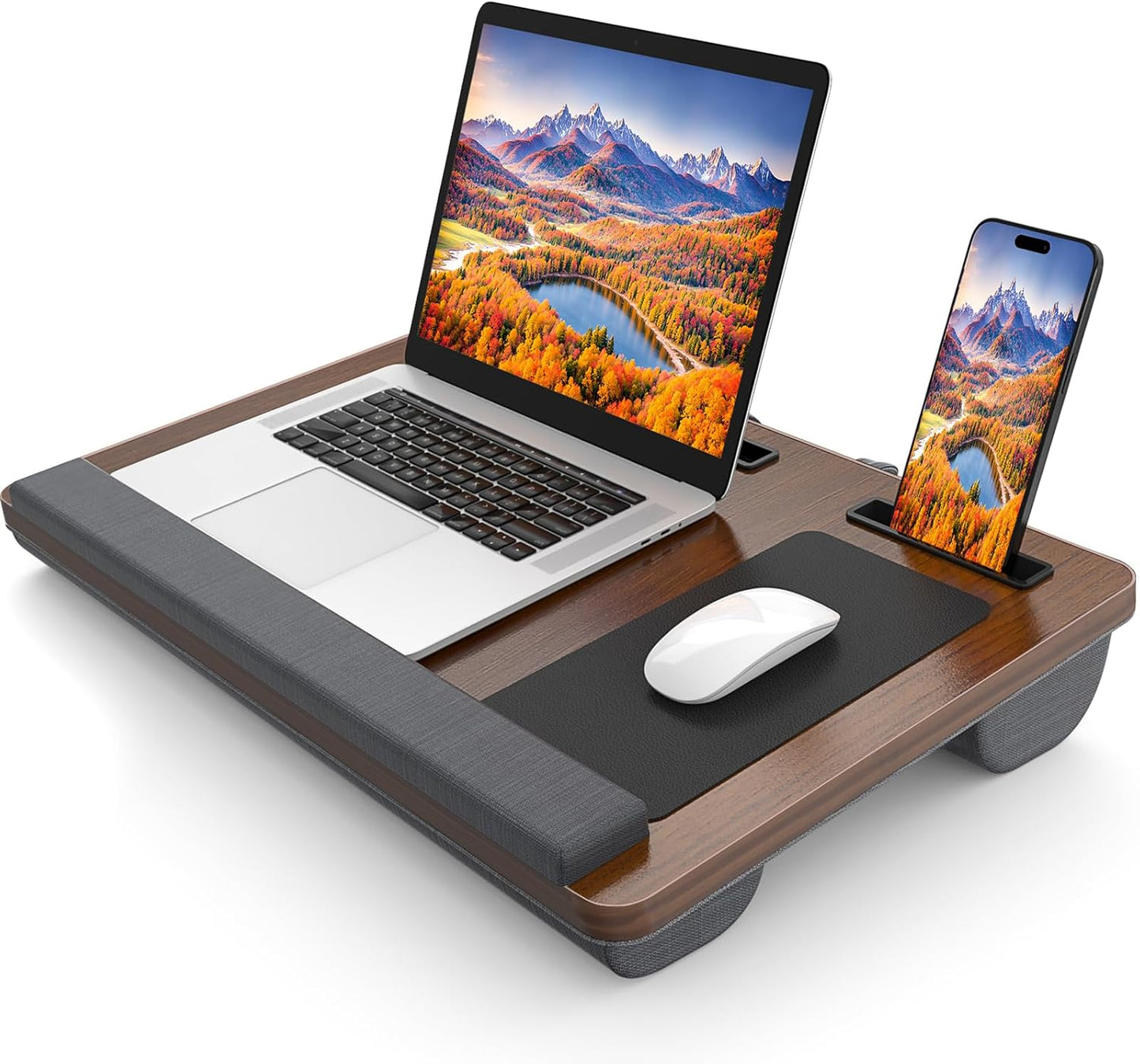 HETTHI Laptop Lap Desk - Ultimate Bed Comfort!