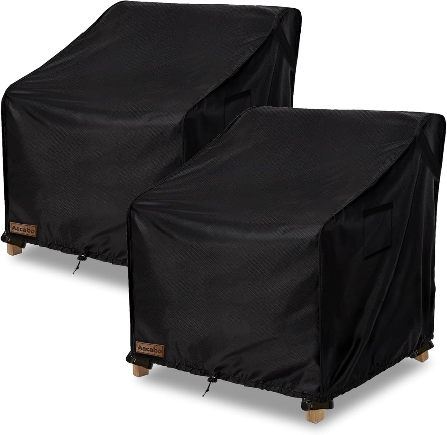 Outdoor Swivel Lounge Chair Cover 2 Pack for Ultimate Protection