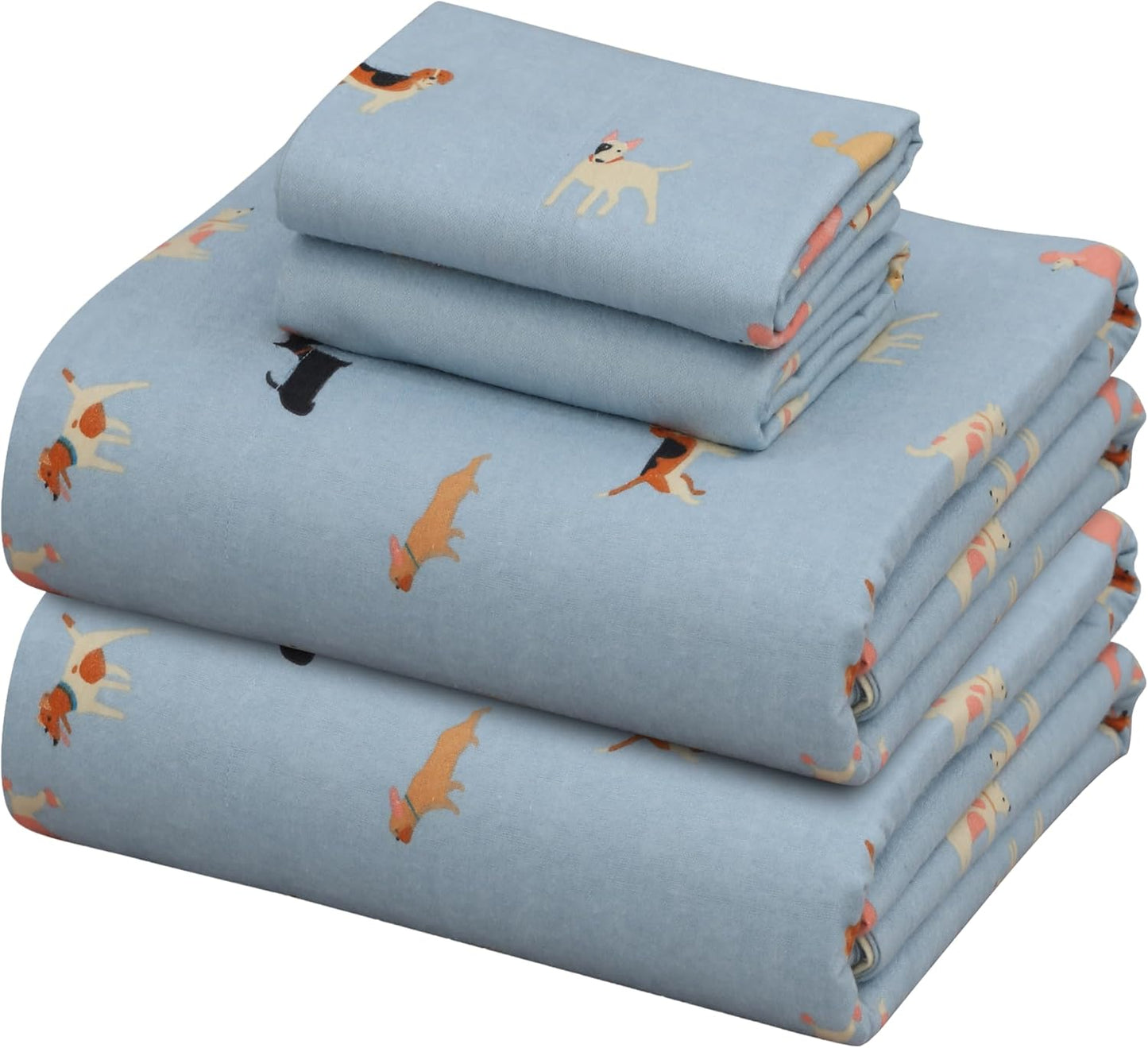 ZOYER King Size Flannel Sheets Set - Soft & Cozy Bedding