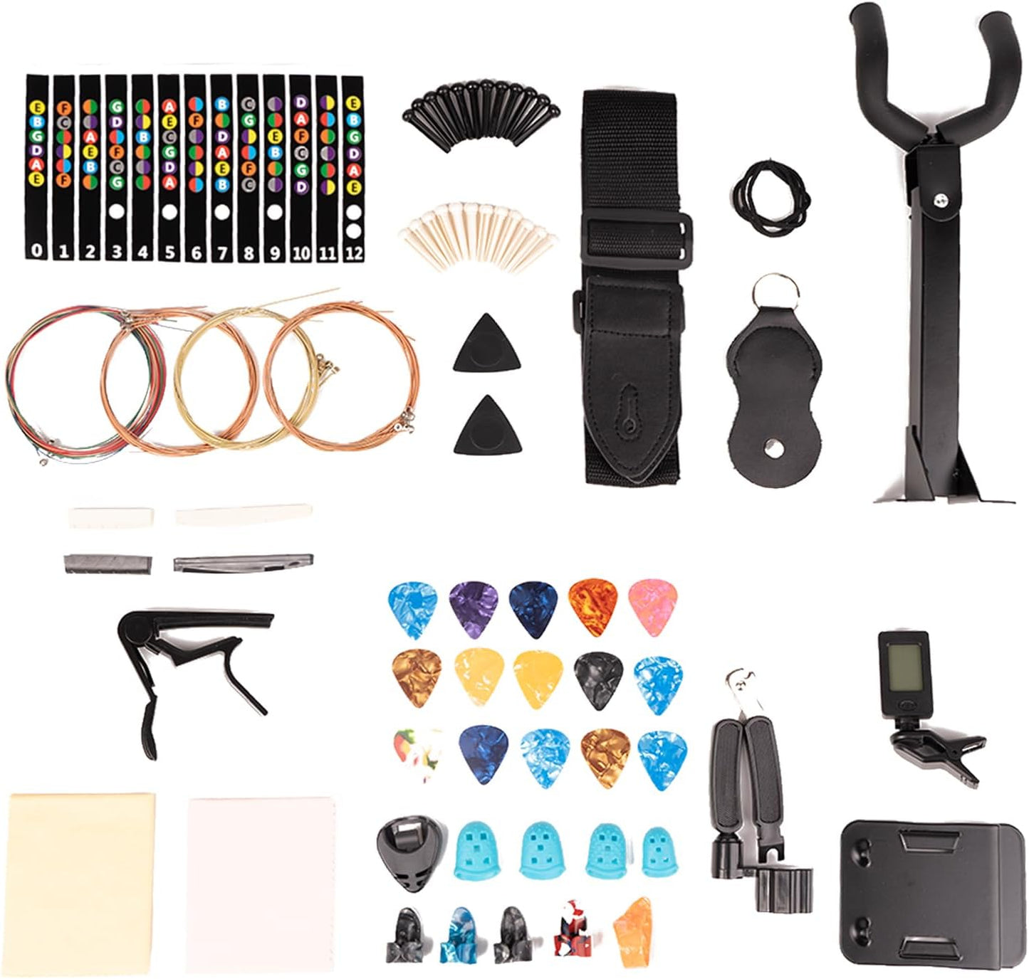 Complete Guitar Kit for Beginners by Moomuto