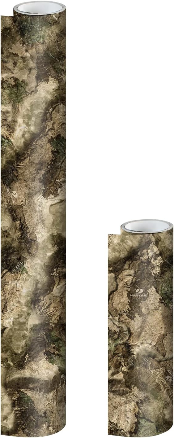 Mossy Oak Matte Camo Roll for DIY Projects, 24x48 in Size