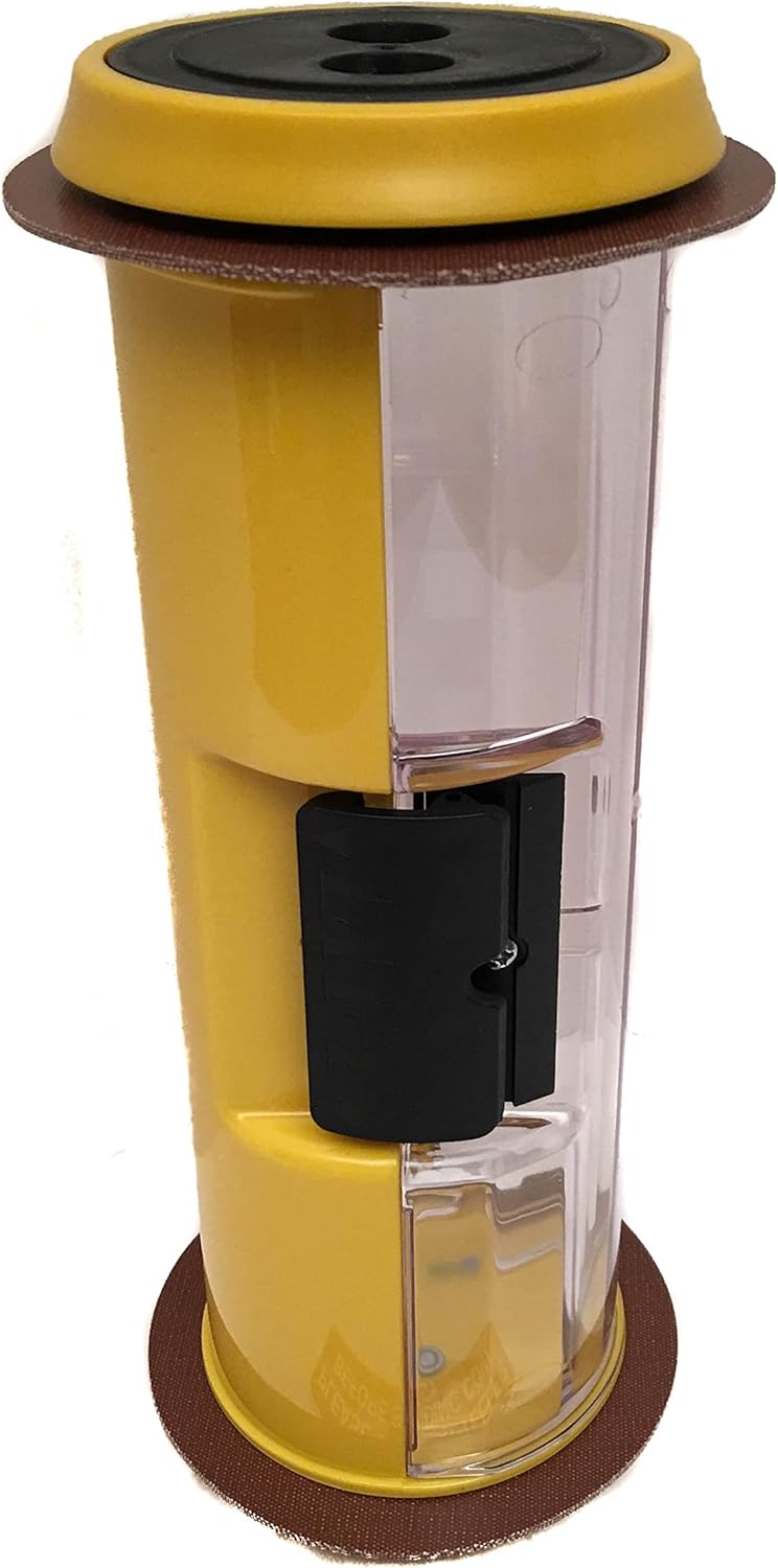 Banking Drive Thru Straight Body Carrier with Yellow Design