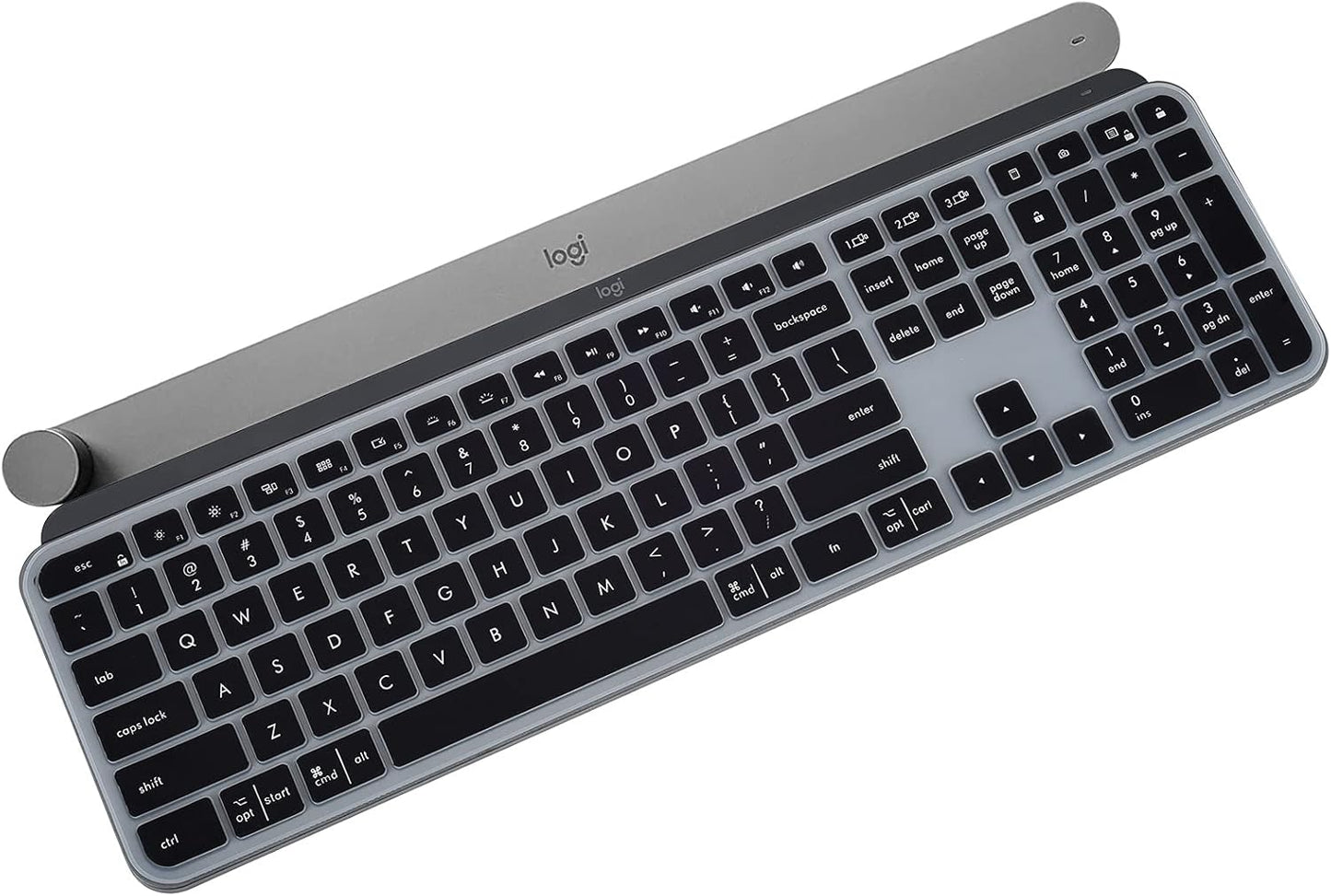 Black Keyboard Cover for Logitech MX Keys