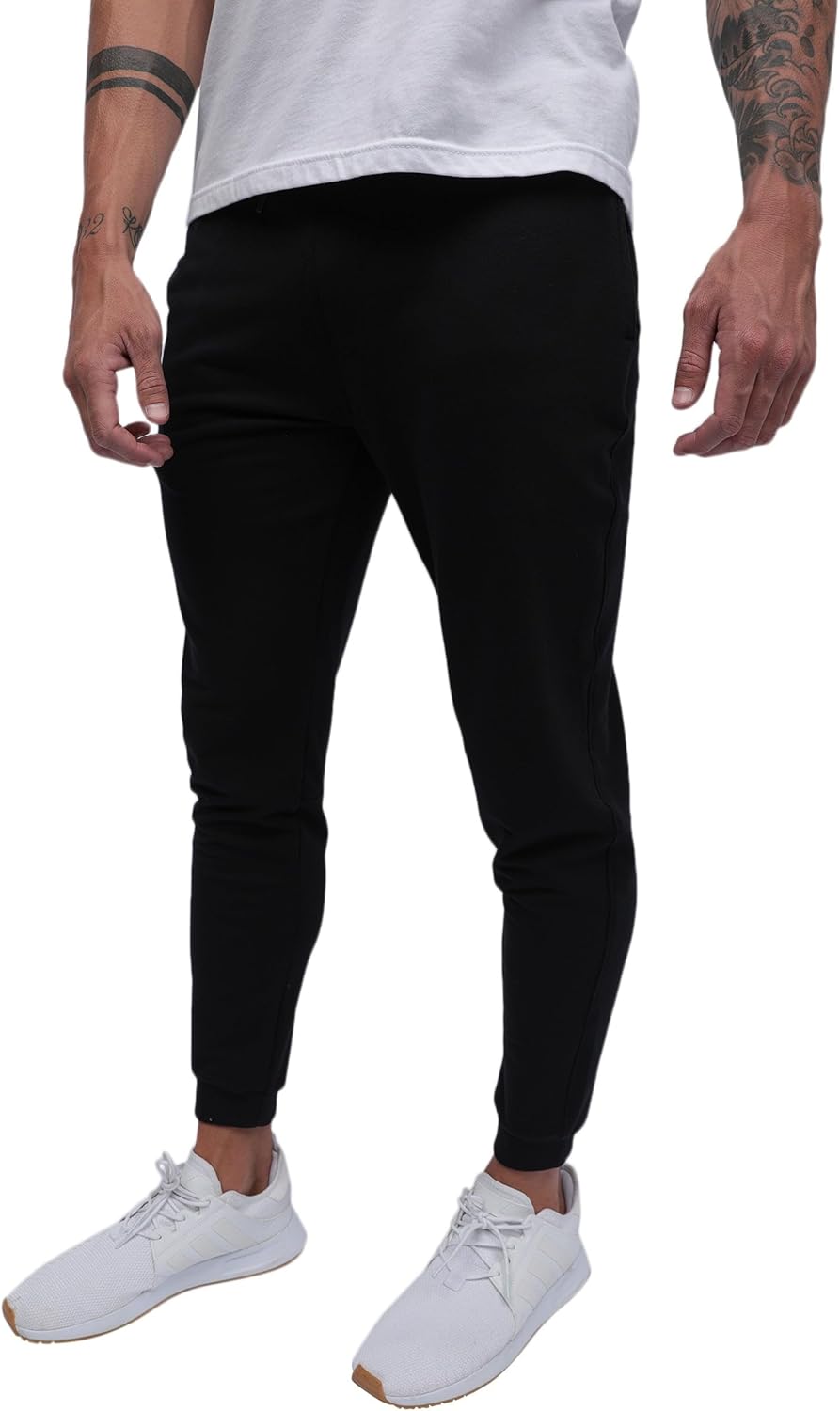 Premium Men's Jogger Sweatpants - Athletic Fit with Pockets