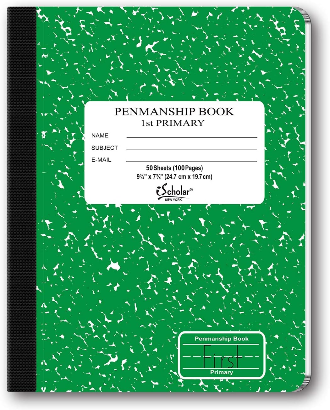 iScholar Grade 1 Composition Notebook - Perfect for Skip Line Writing