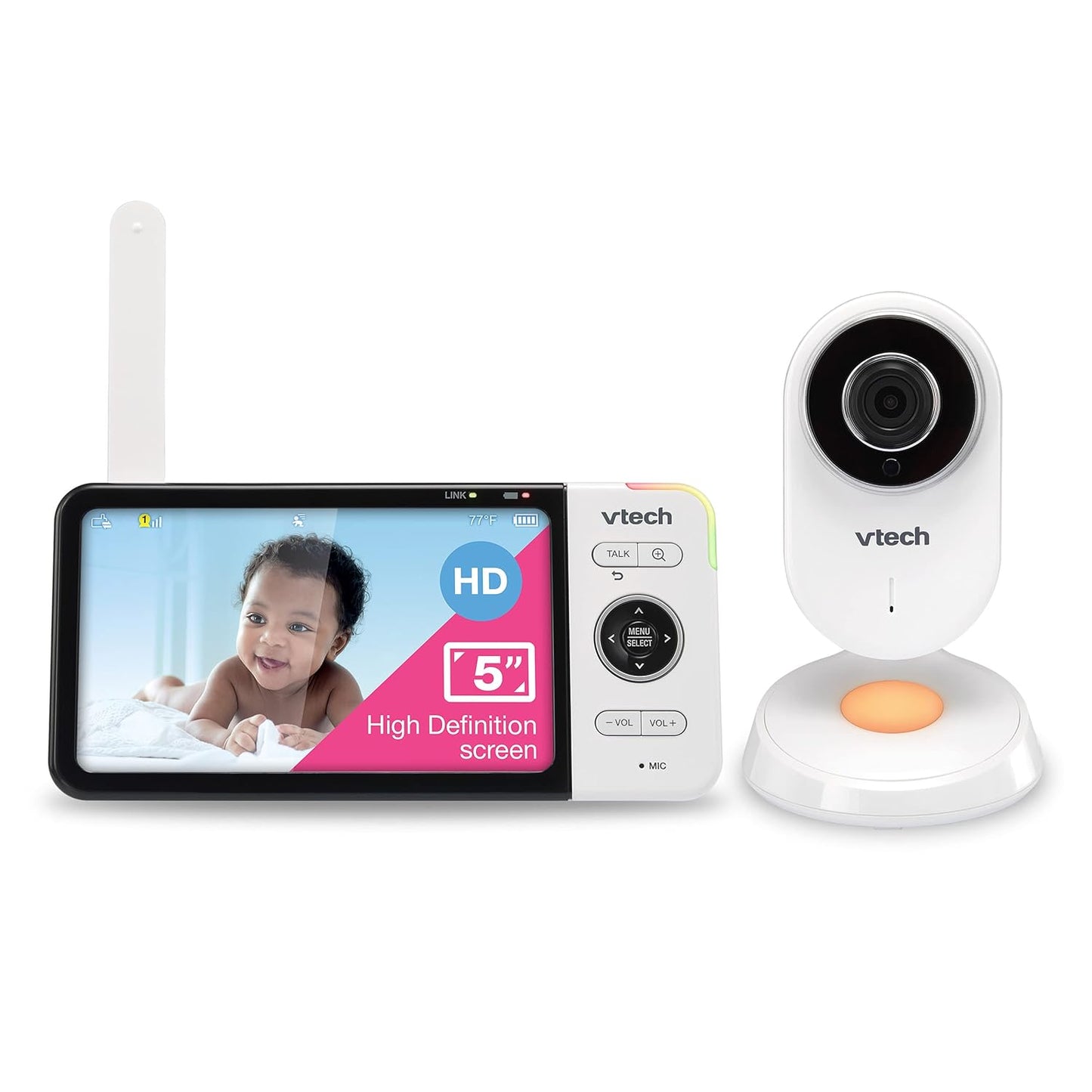 VTech VM818HD Baby Monitor: Crystal-Clear Night & Day Vision