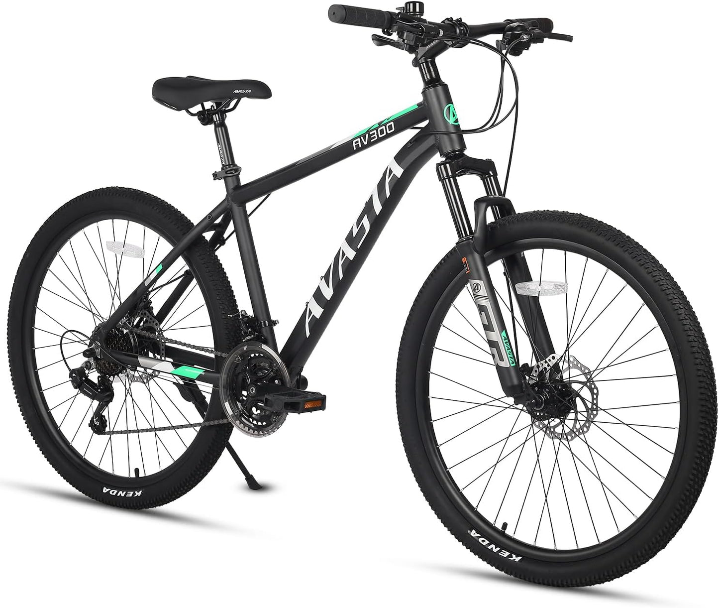 AVASTA AV300 Mountain Bike with 21-Speed and Dual Disc Brakes