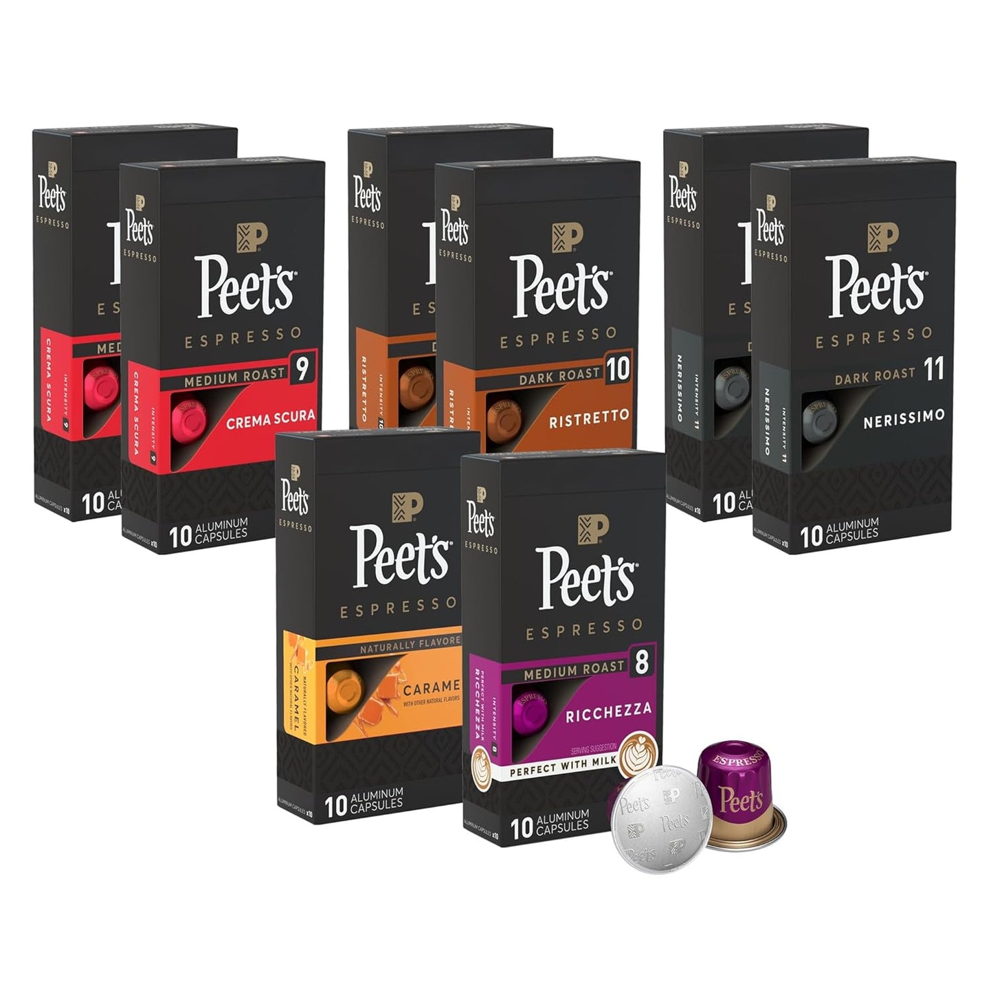 Peet's Coffee Dark Roast Espresso Capsules Variety Pack Review