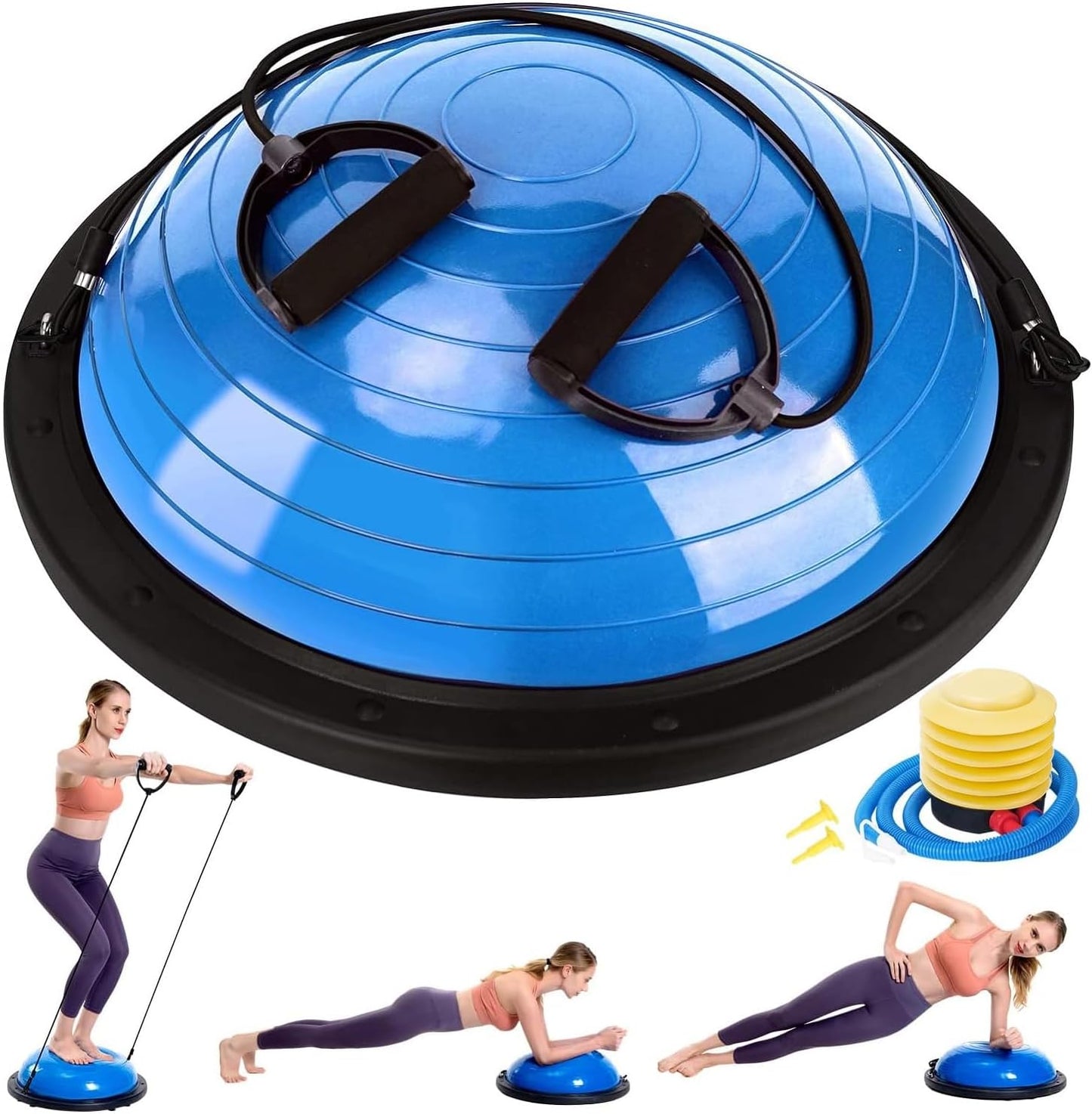 Stability Trainer with Resistance Bands - Home Gym Essential