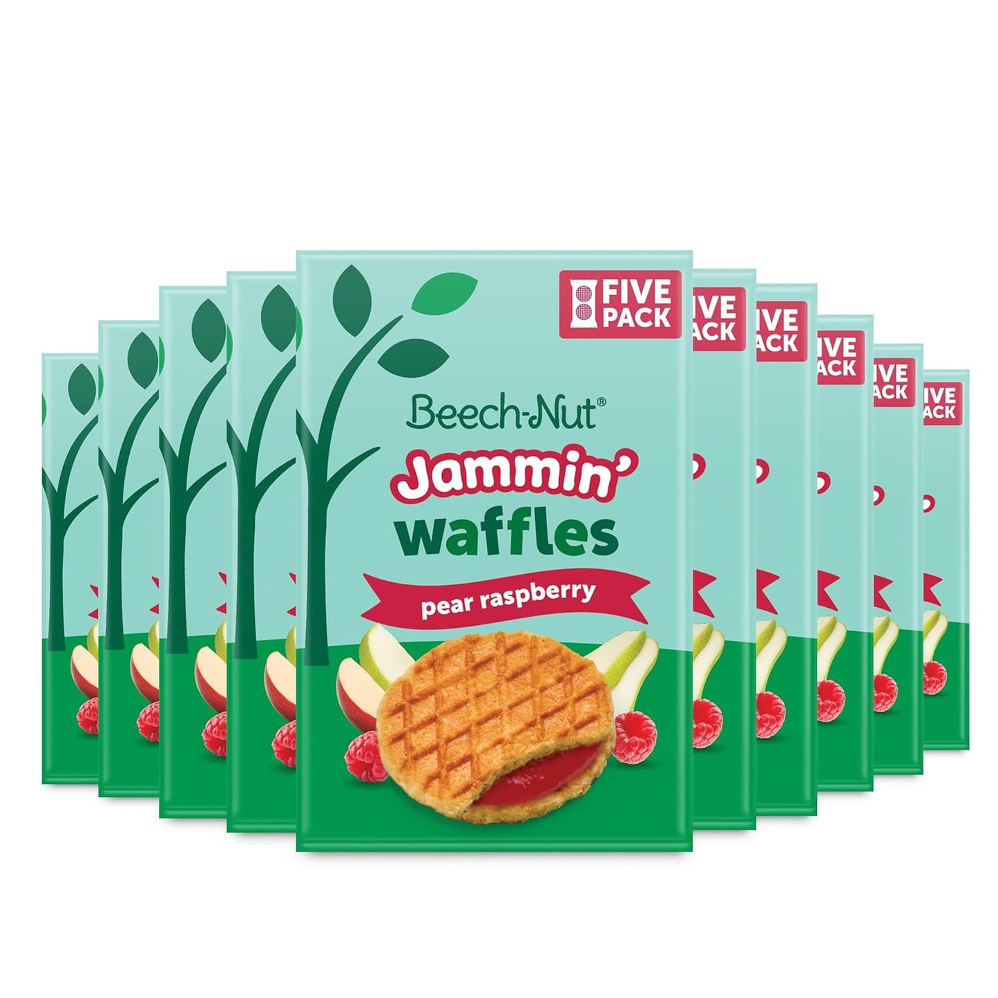 Beech-Nut Jammin' Waffles with Fruit Filling for Toddlers
