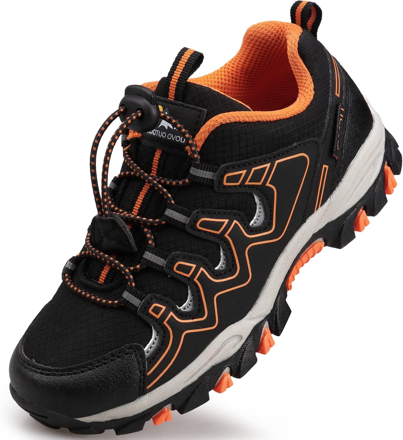 UOVO Kids Sneakers Waterproof Non Slip Hiking Running Shoes