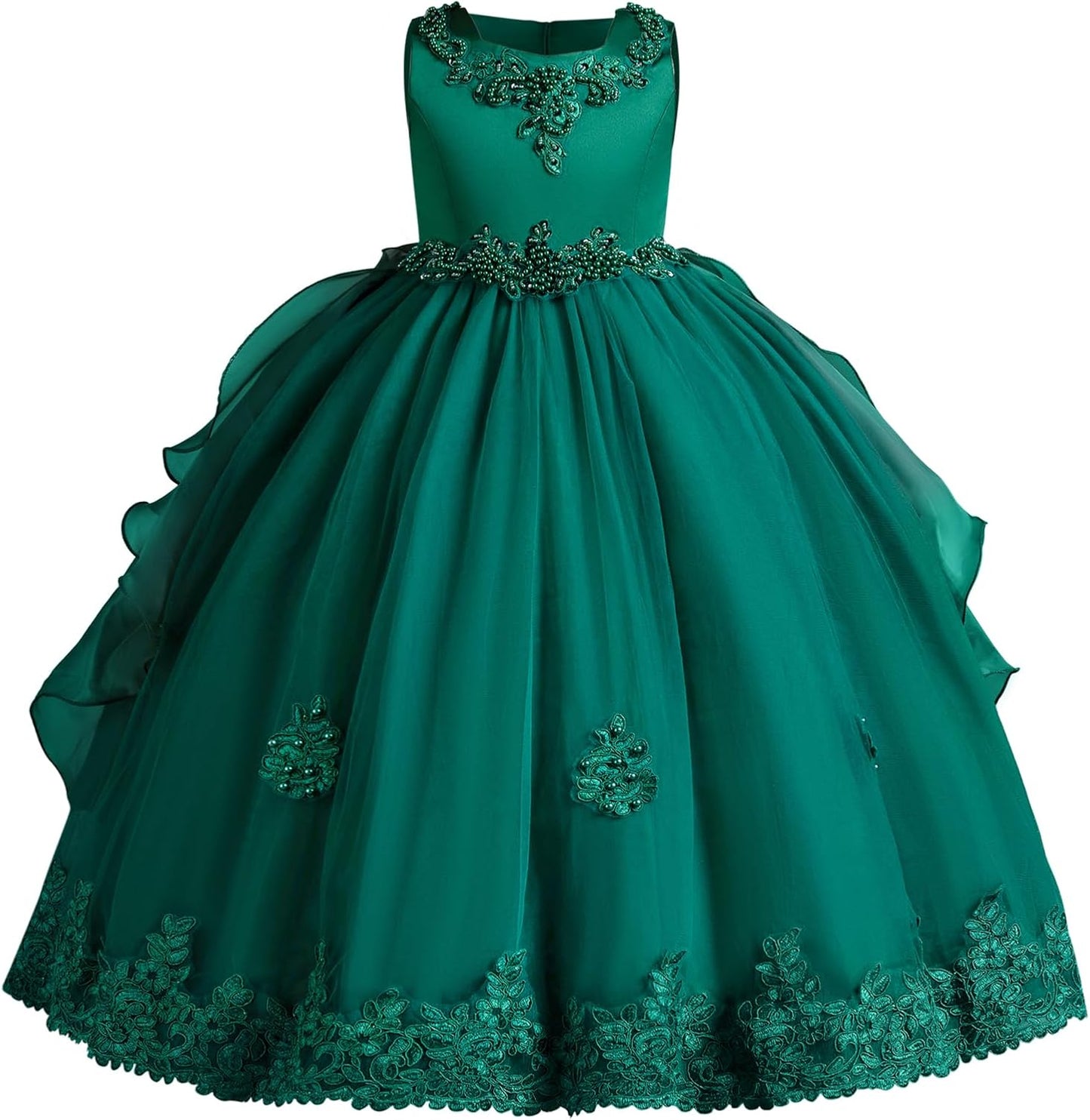 Elegant Flower Girl's Dress for Weddings and Special Occasions